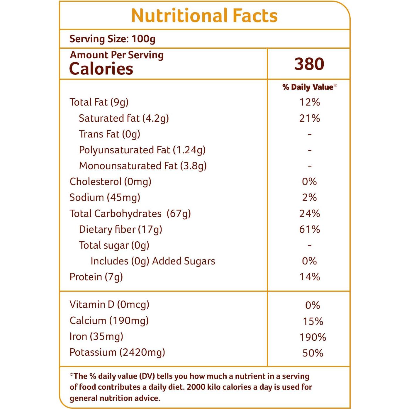 Polvo de Cúrcuma Orgánica Tattva 100g - Sin Gluten y Pesticidas