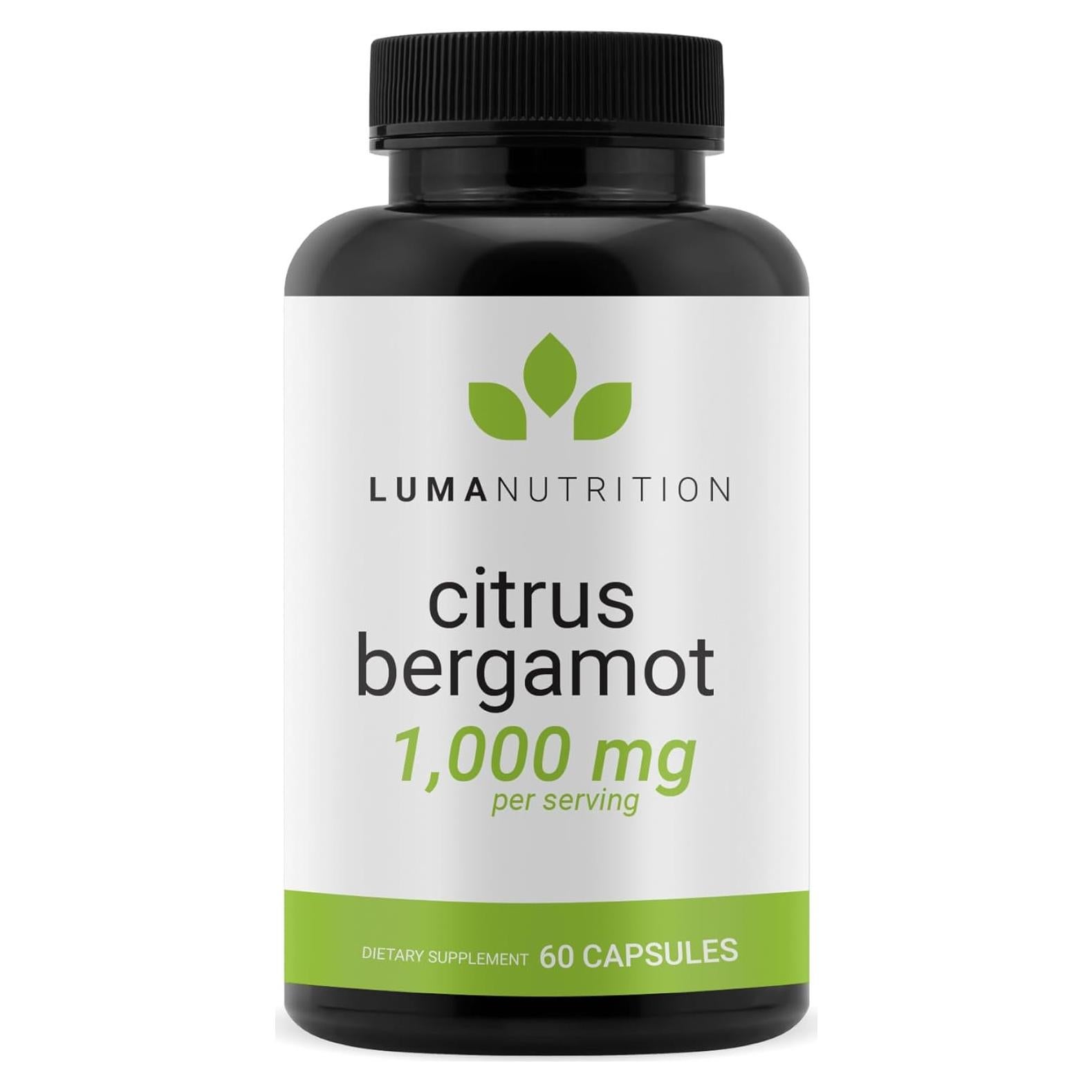 Suplemento de Bergamota Cítrica Luma Nutrition 1000mg 60 Cápsulas
