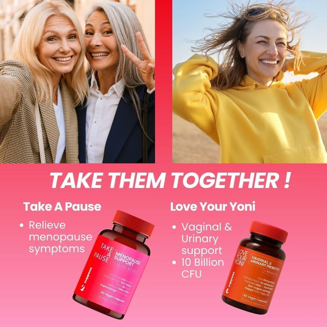 Suplemento Natural Menopausia Suppees 60 Cápsulas Veganas