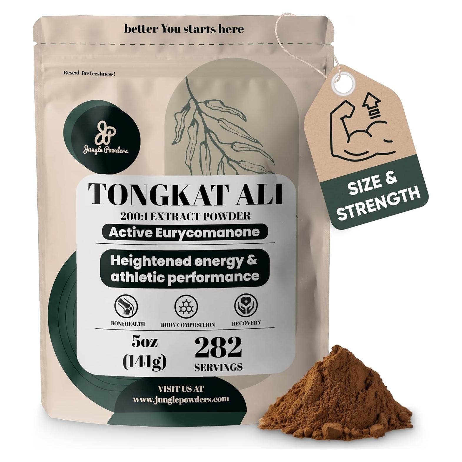 Tongkat Ali en Polvo Eurycoma Longifolia 142g - 200:1 Extracto