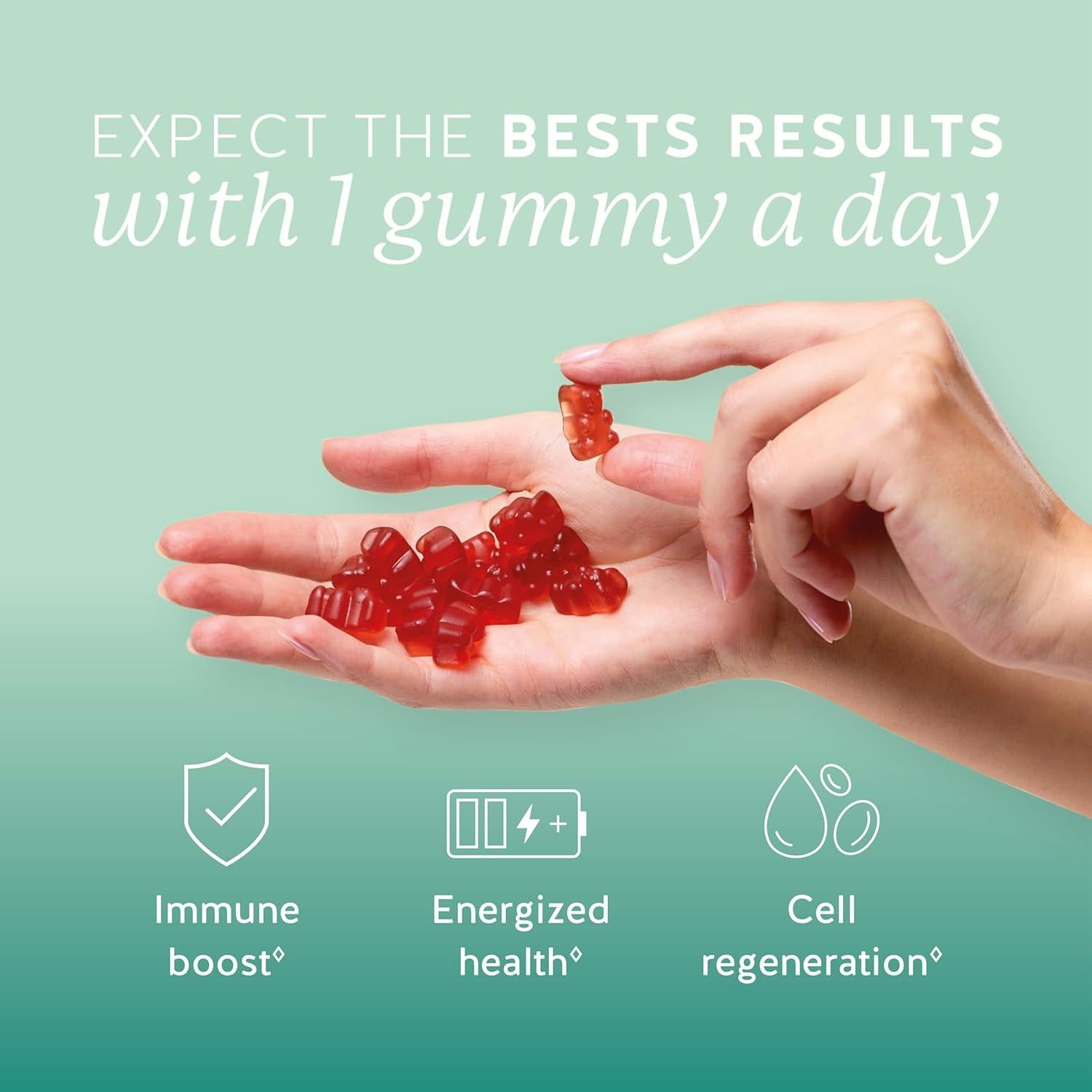 Gomitas Veganas de Soporte Inmunológico Bears with Benefits - 30 Unidades