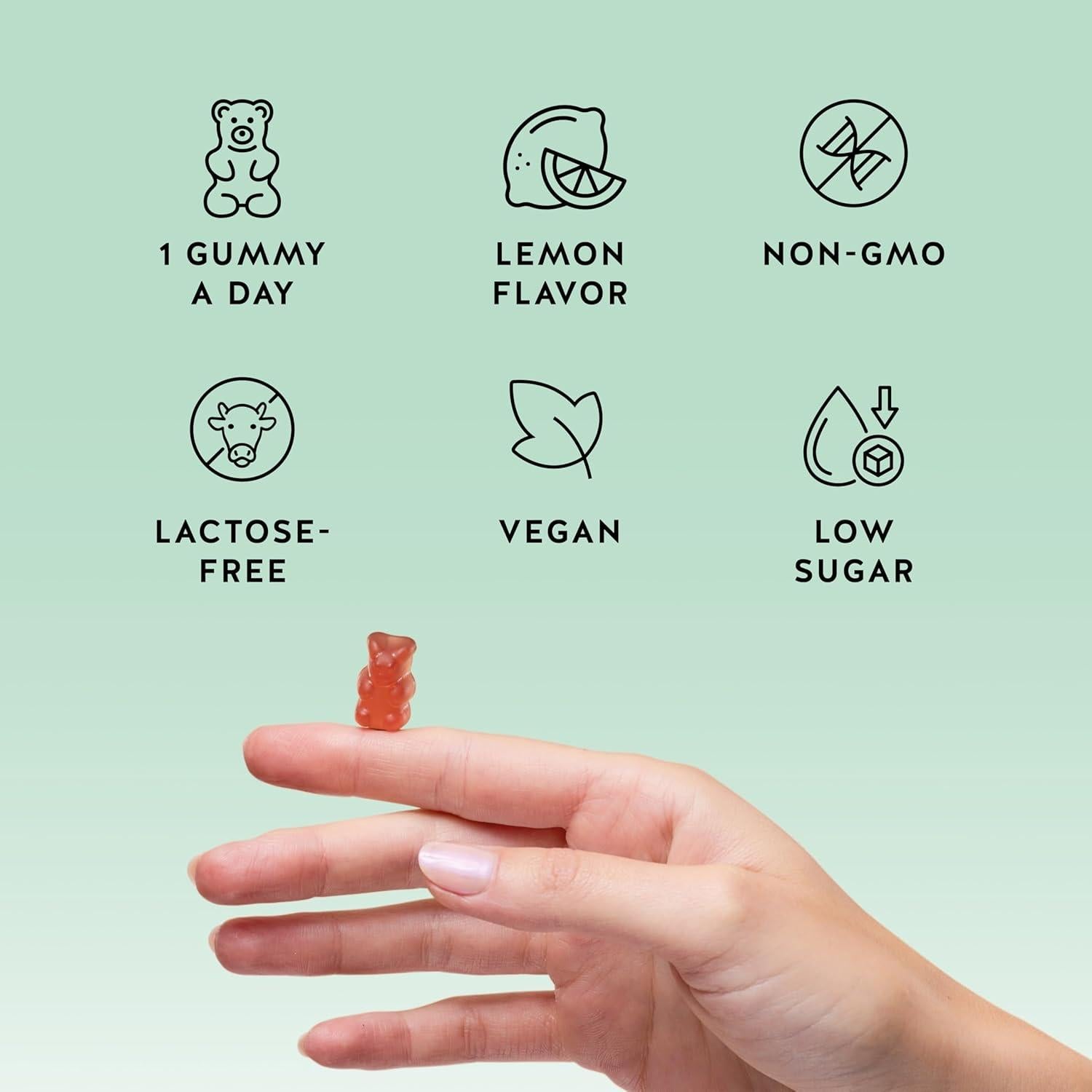 Gomitas Veganas de Soporte Inmunológico Bears with Benefits - 30 Unidades