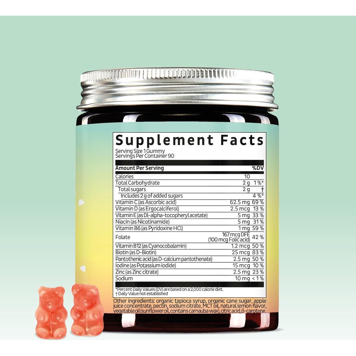 Gomitas Veganas de Soporte Inmunológico Bears with Benefits - 30 Unidades