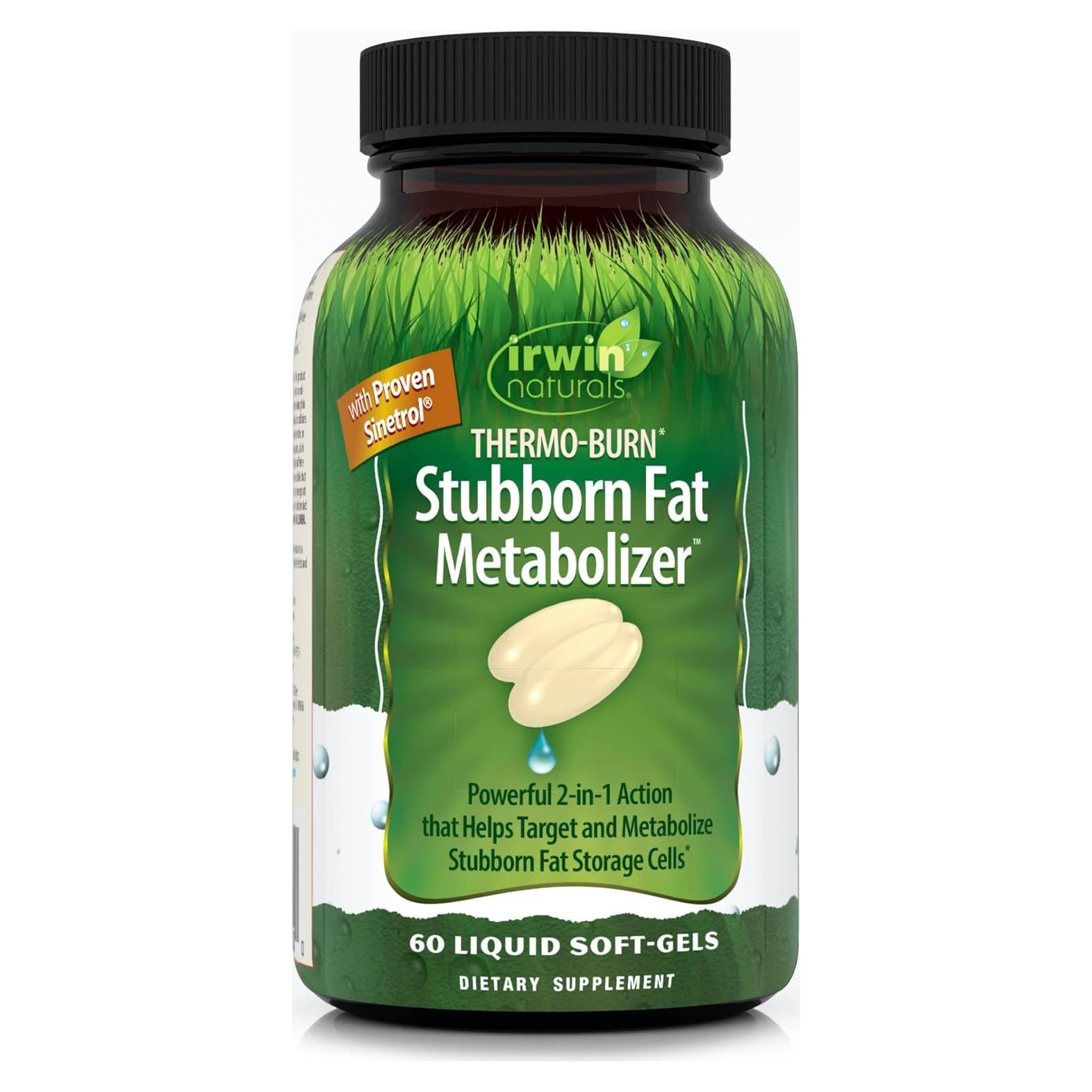 Irwin Naturals Thermo-Burn Metabolizador de Grasa 60 Gelatinas