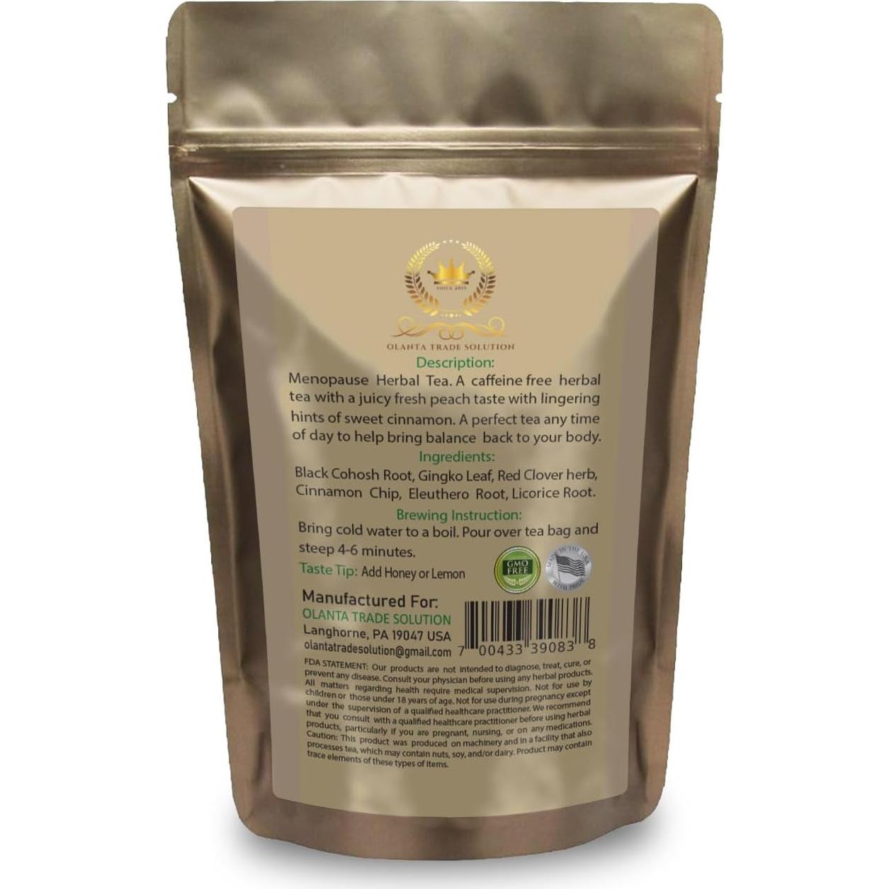 Té Herbal para Menopausia Genérico - Alivio Natural 141g