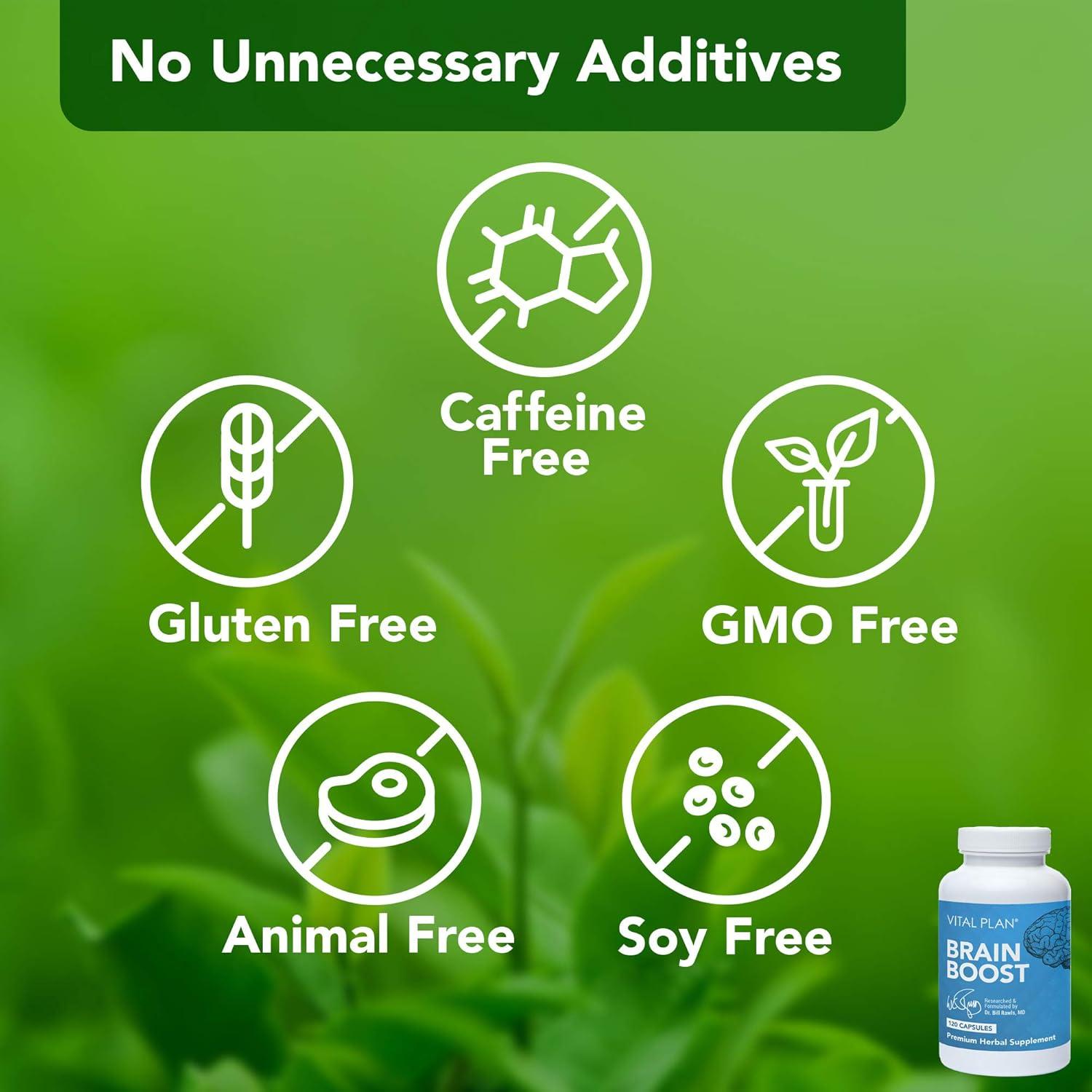 Suplemento Cerebral Vital Plan Dr. Bill Rawls 60 Cápsulas