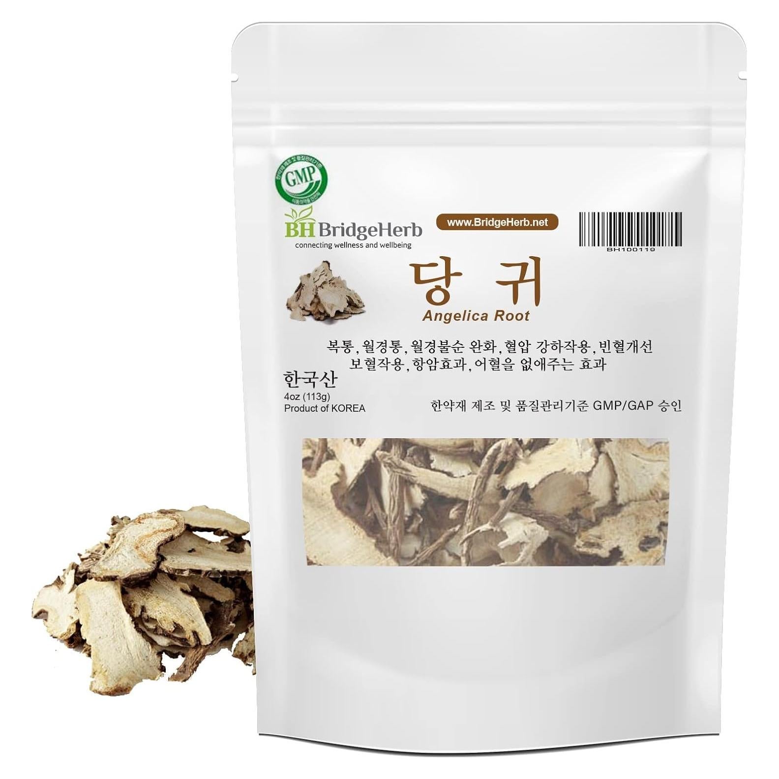 Raíz de Angélica Coreana Premium 113g - Suplemento Herbal Natural