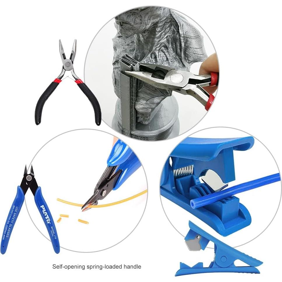 Kit de herramientas Mintion 82 piezas para impresora 3D