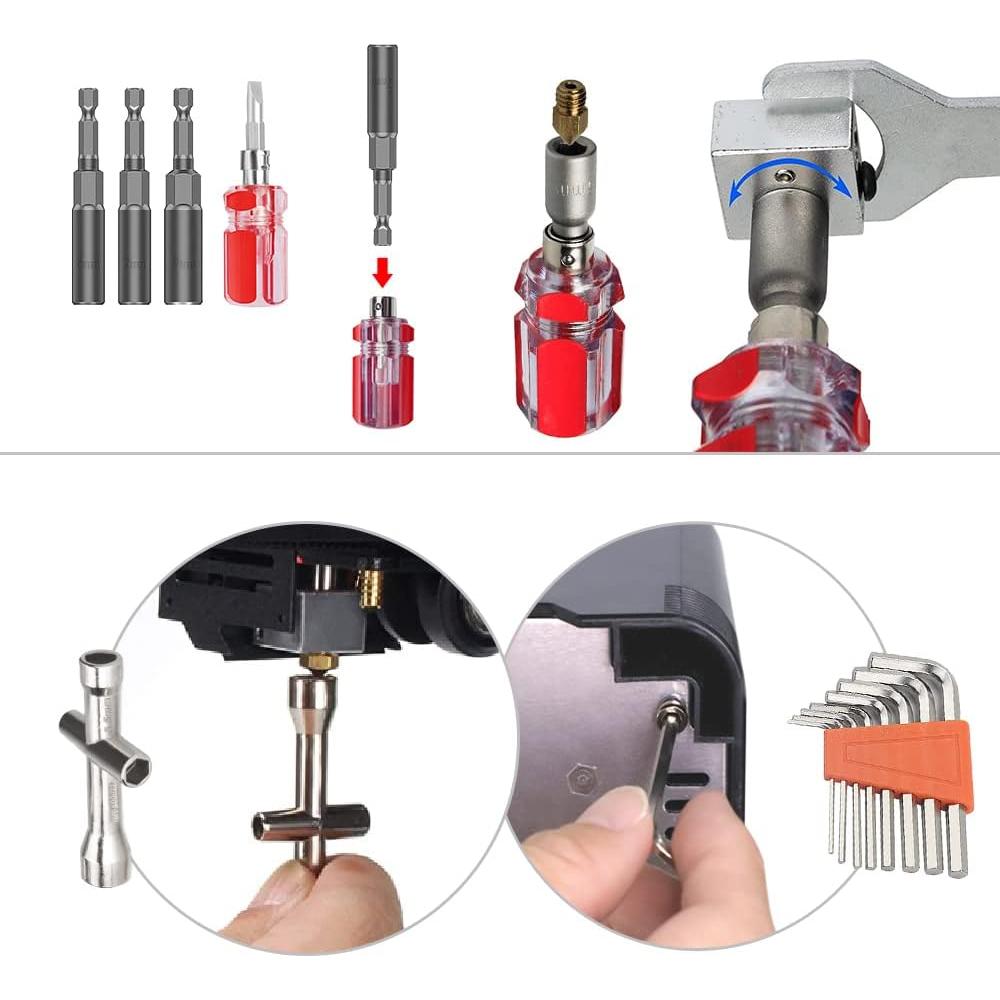 Kit de herramientas Mintion 82 piezas para impresora 3D