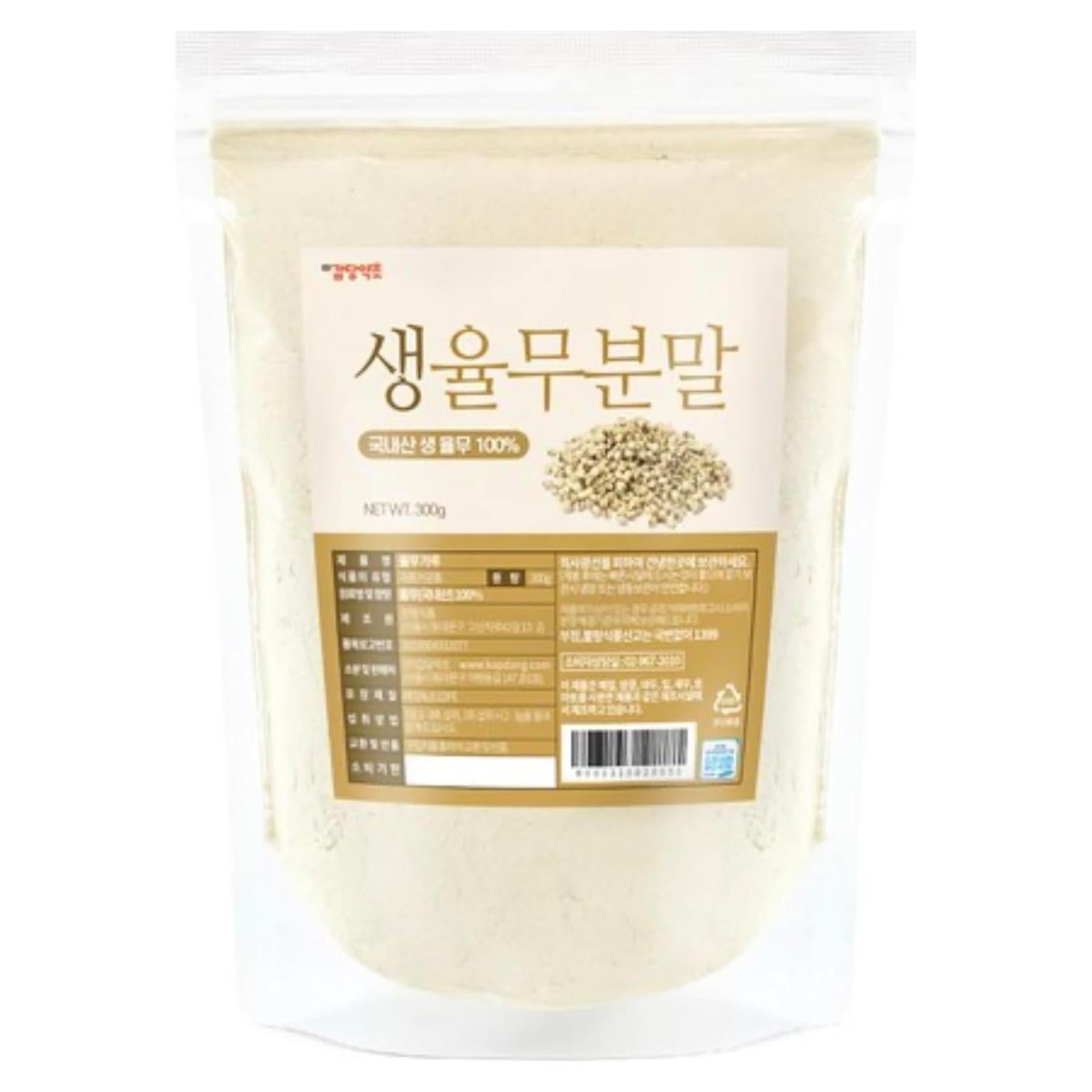 Polvo de Lagrimas de Job Coreano Crudo 300g - Semilla de Coix