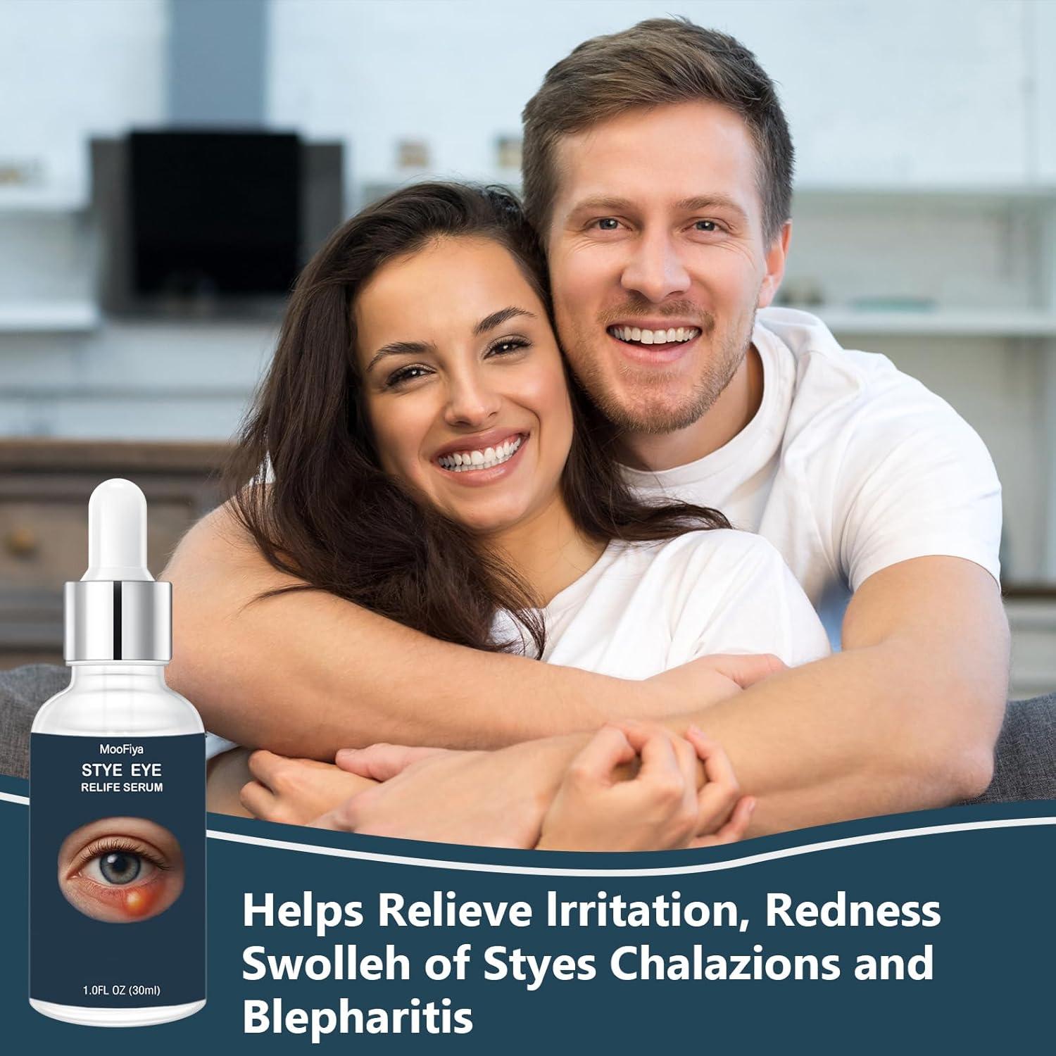 Suero Alivio Ocular MooFiya 30ml para Orzuelos y Chalaziones