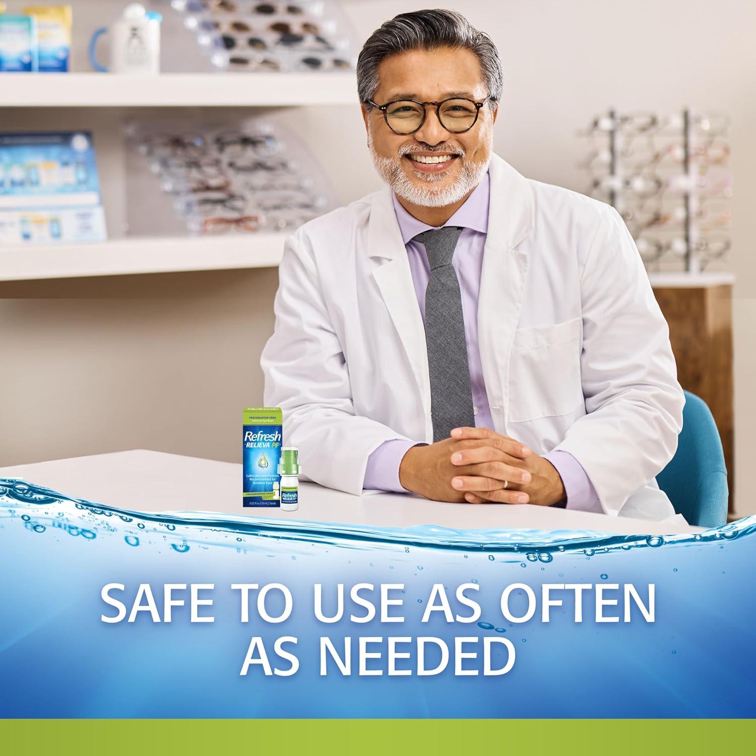 Gotas Lubricantes Refresh RELIEVA Sin Conservantes 10 mL