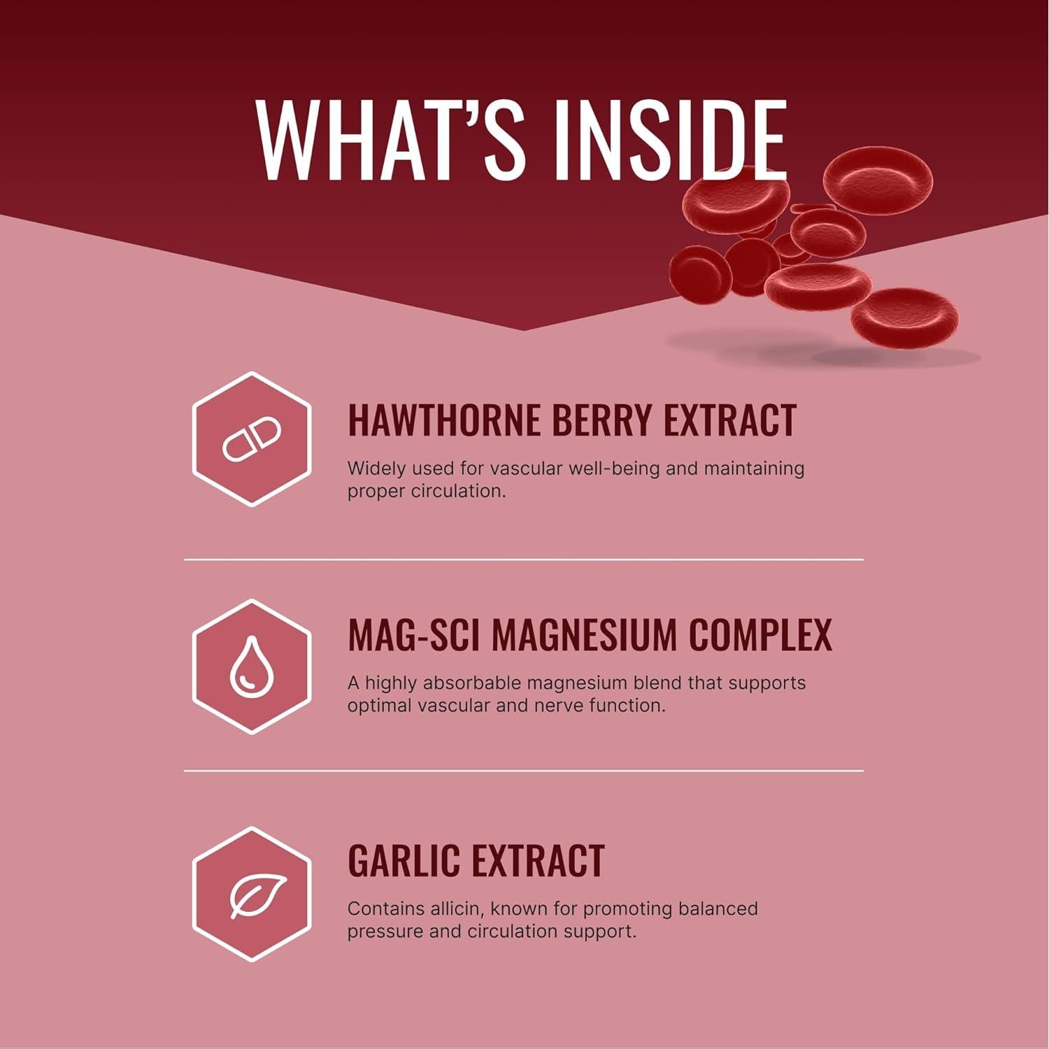 Suplemento Bloodsyl Approved Science - 60 Cápsulas Veganas