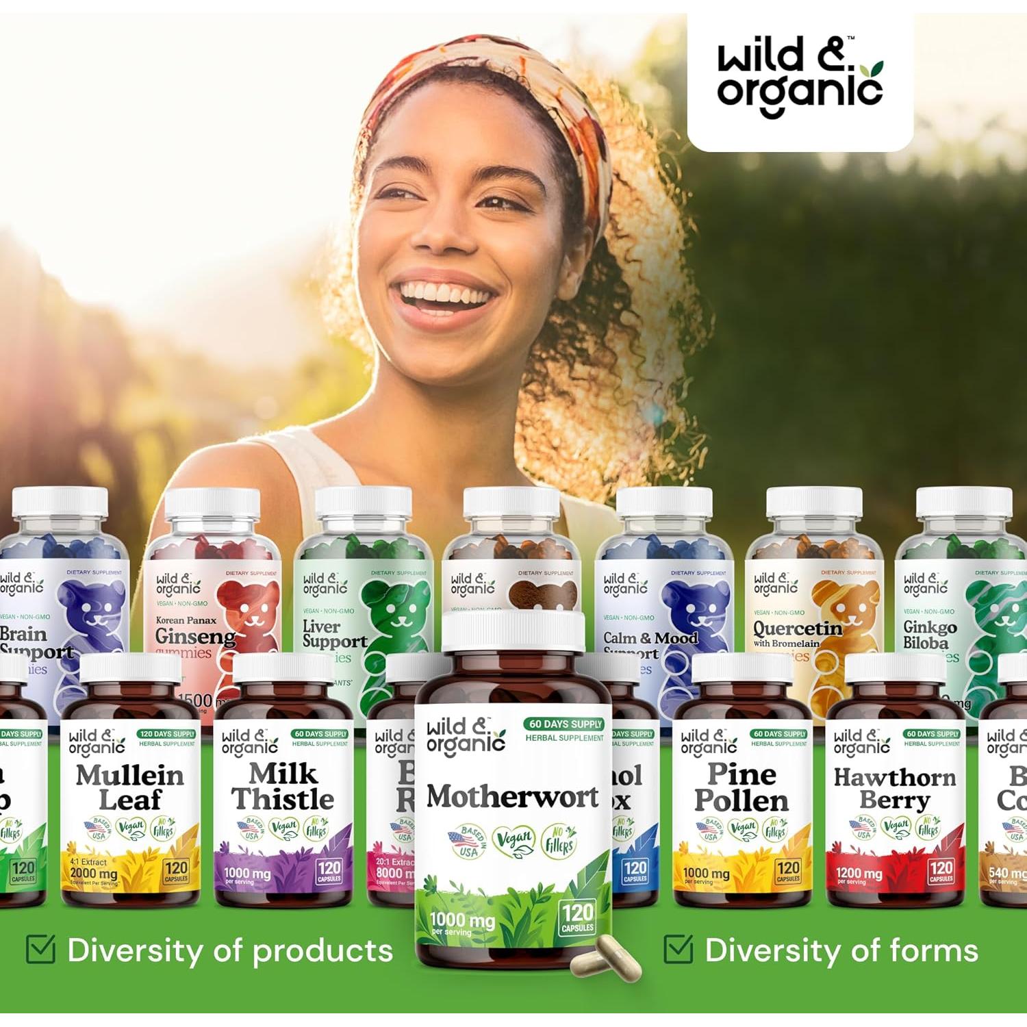 Cápsulas Madre Selva Silvestre 1000 mg - 120 Veganas