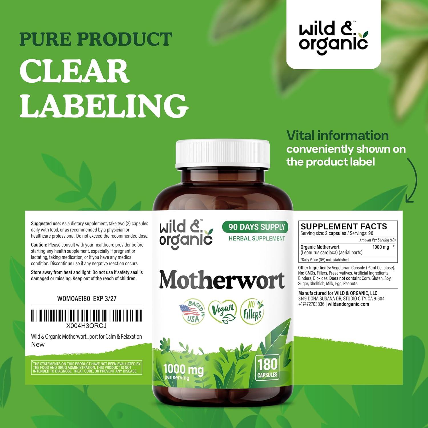 Cápsulas Madre Selva Silvestre 1000 mg - 180 Veganas