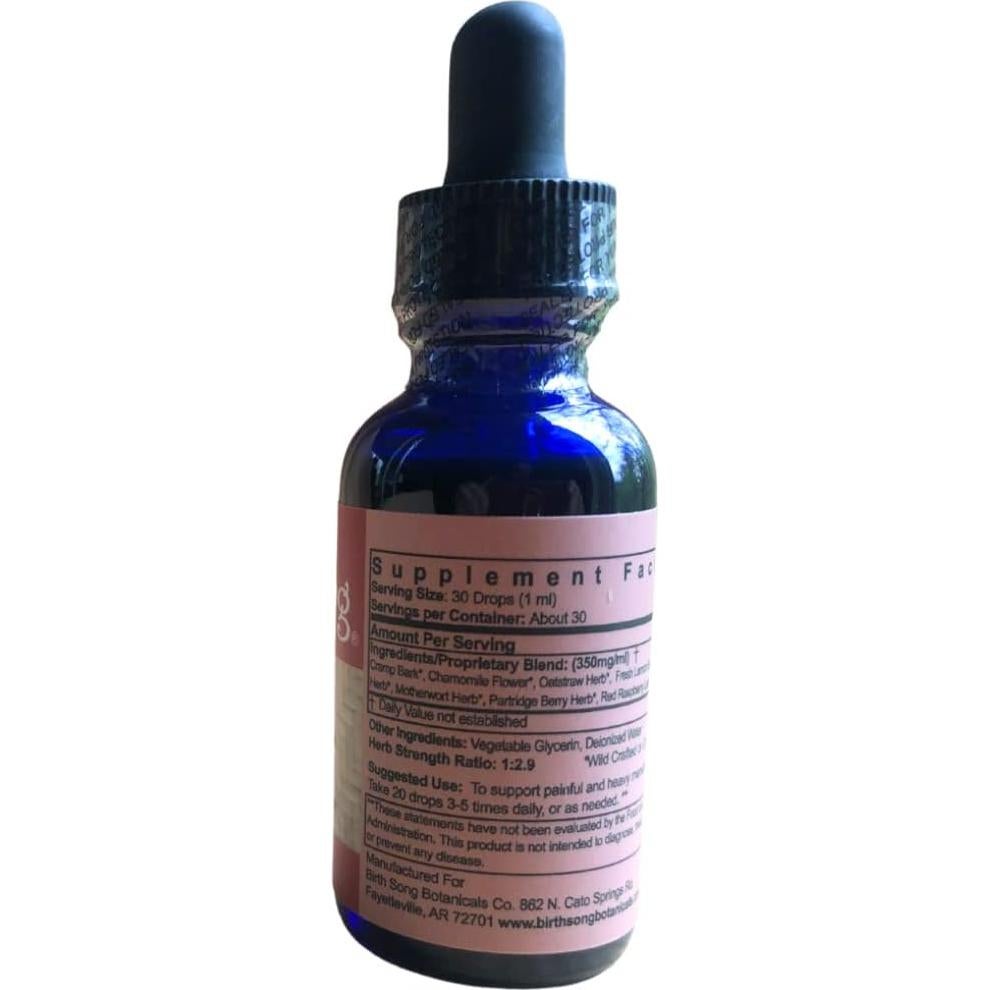 Tinctura Herbal Apoyo Menstrual Birth Song 29.57ml