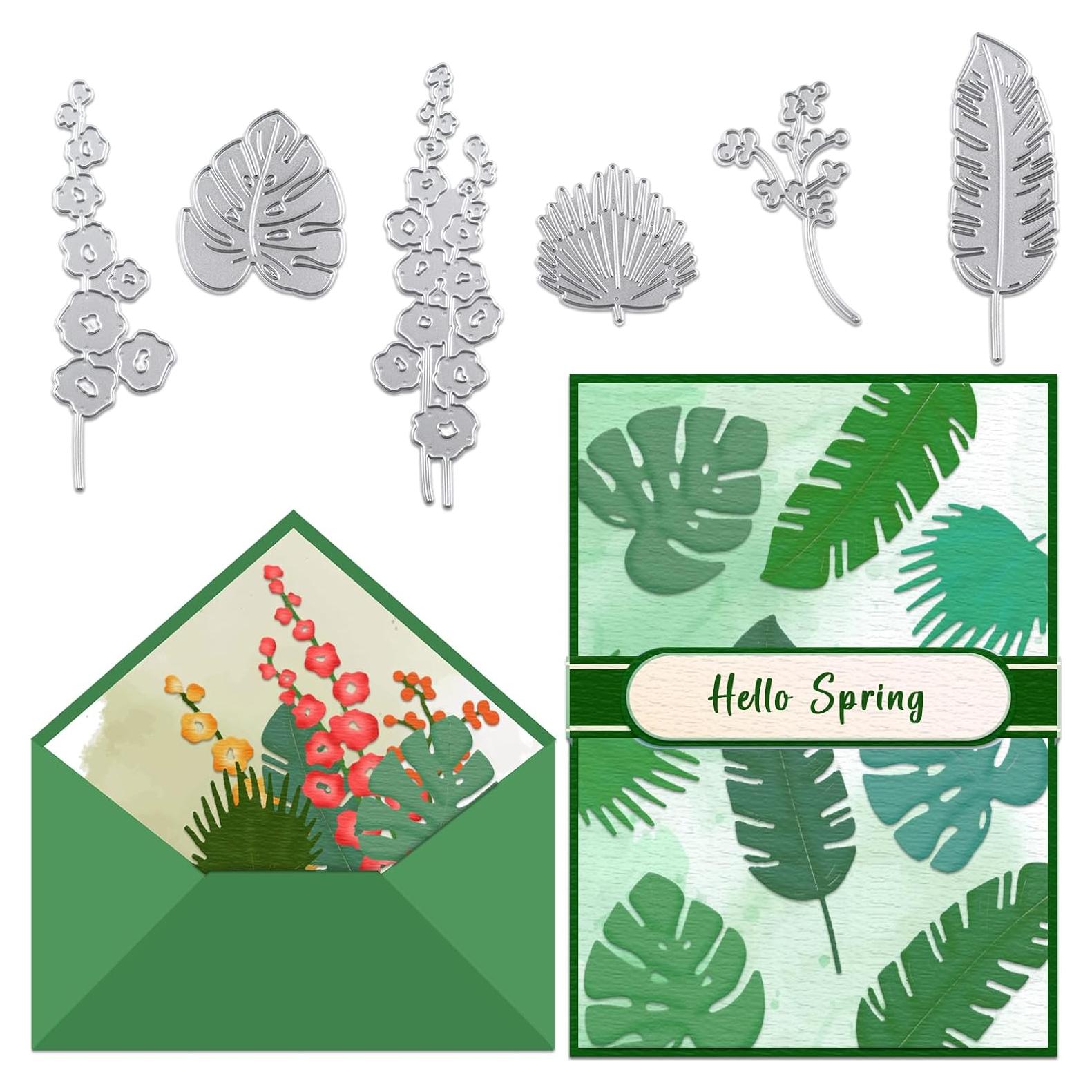 Troqueles de Corte de Metal LANGFON para Scrapbooking DIY - 2 Piezas