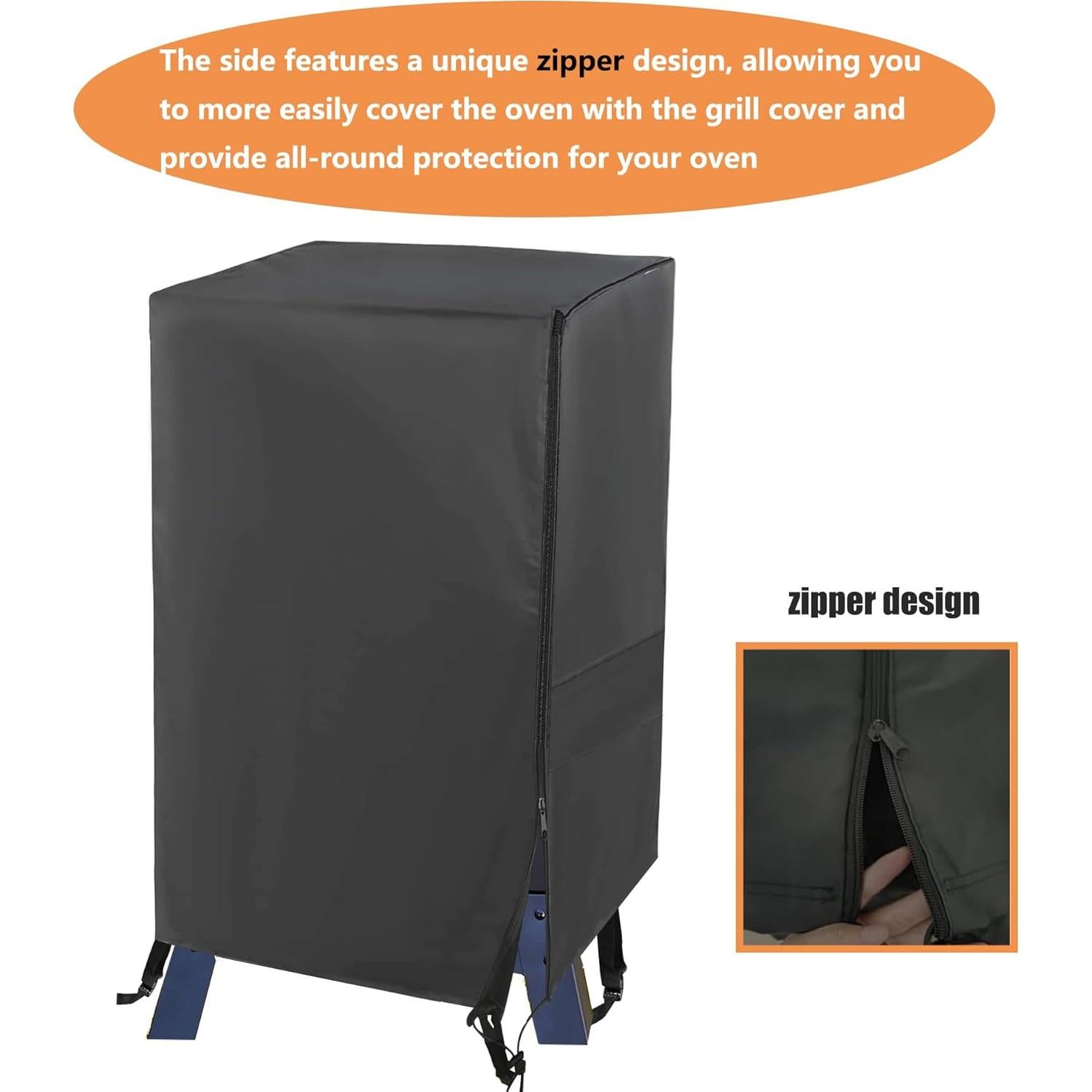 Cubierta de Ahumador Eléctrico FCCUM 30 Pulgadas Impermeable