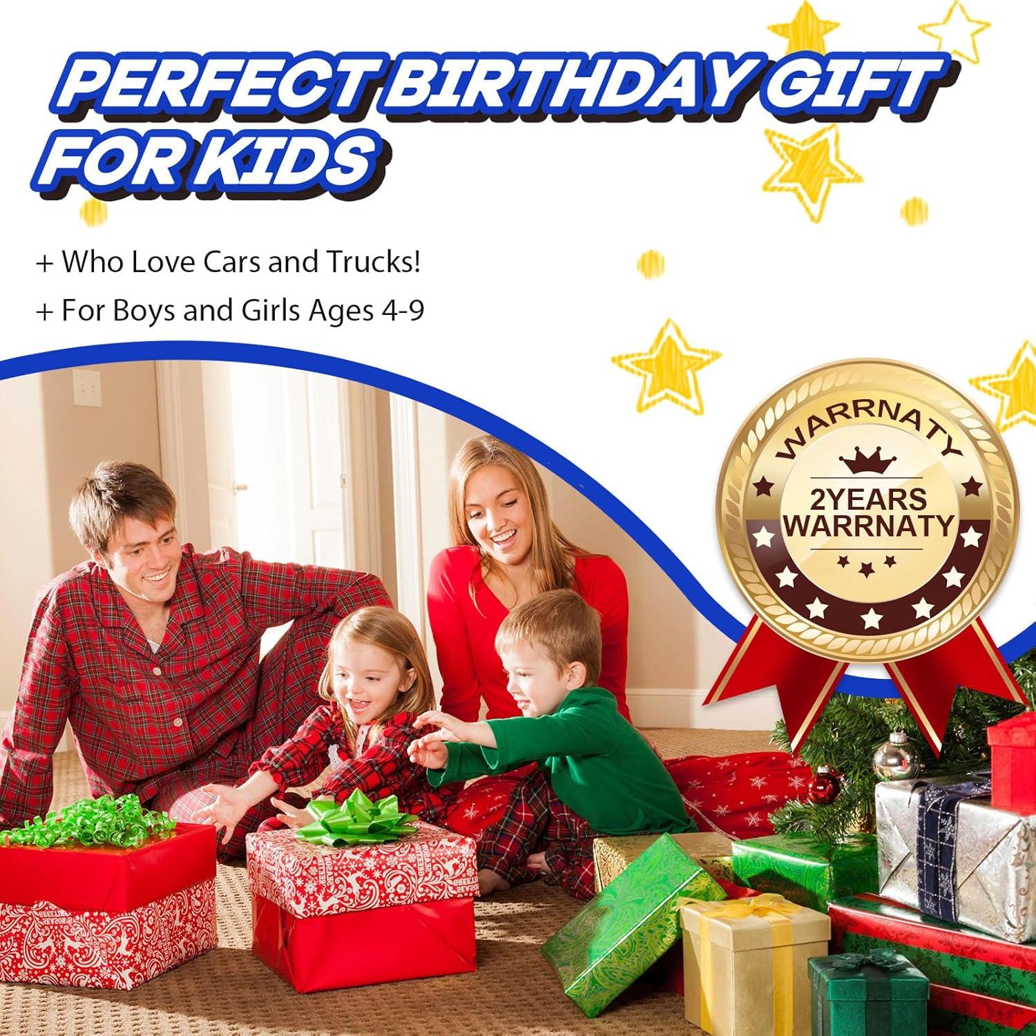 Pista de Carreras Flexible Azul Brin 4.57 m con 3 Coches