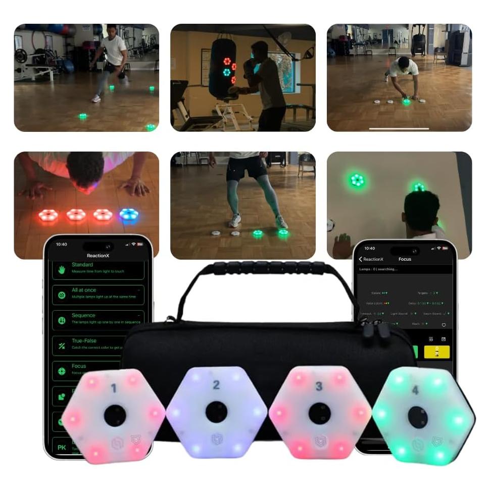 Kit de Entrenamiento de Luces de Reacción Applied Vision - 8 Pods