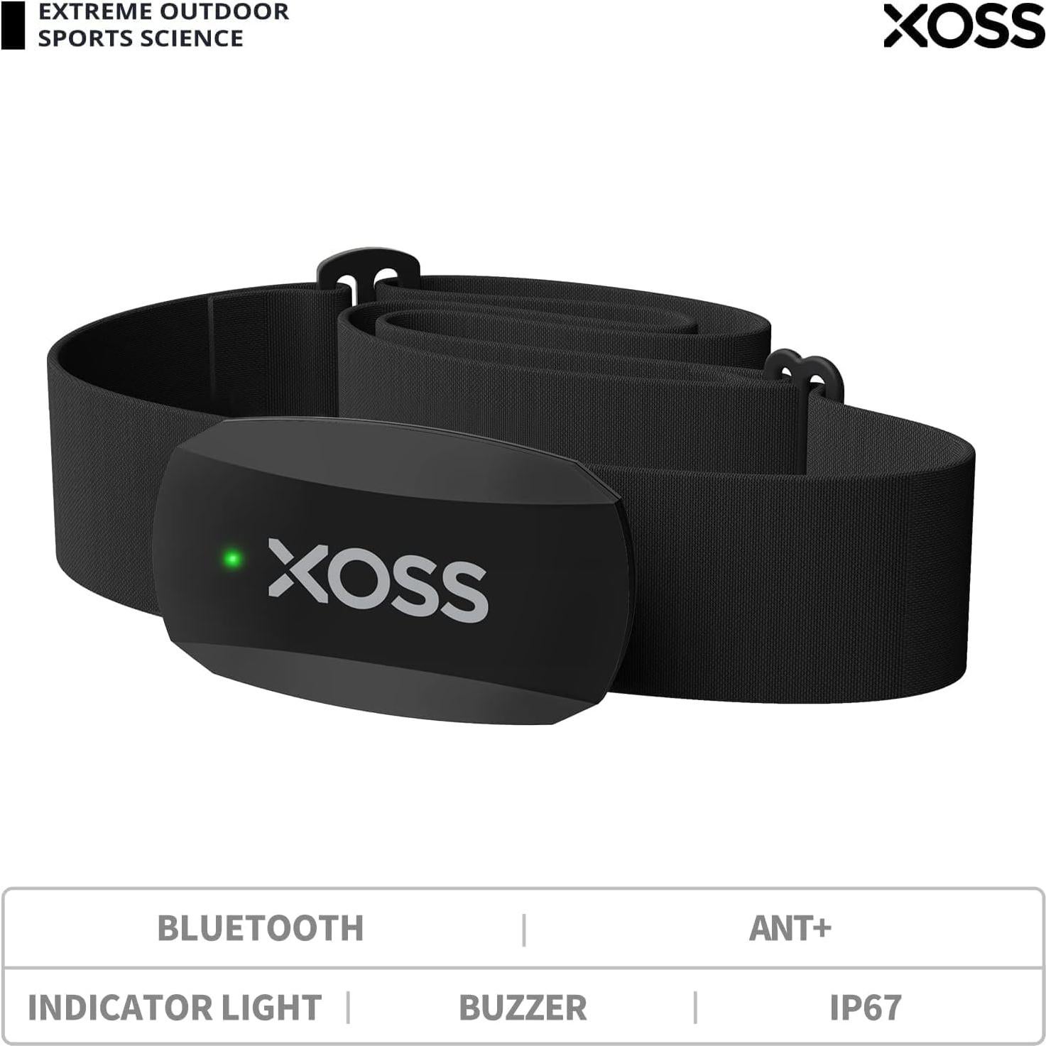 Monitor de Frecuencia Cardíaca XOSS X2 Bluetooth IP67