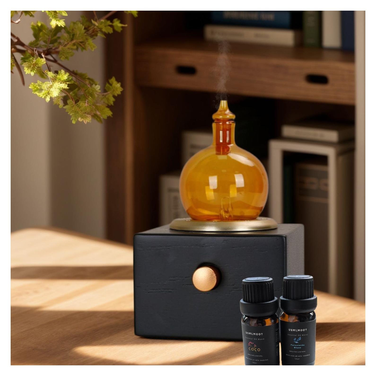 Nebulizador de Aroma USMLMOOT - Difusor Sin Agua Recargable