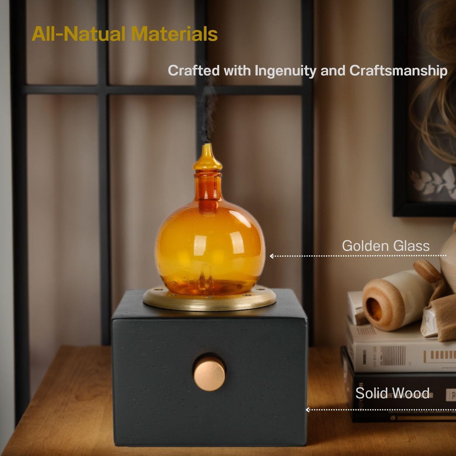 Nebulizador de Aroma USMLMOOT - Difusor Sin Agua Recargable