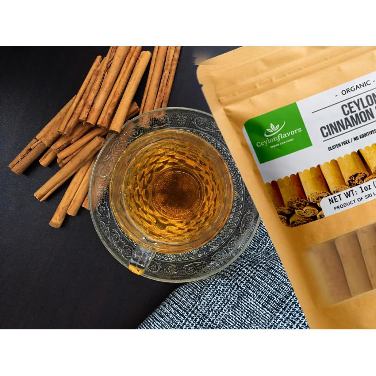 Palitos de Canela de Ceylán Orgánica 28 g - Ceylonflavors