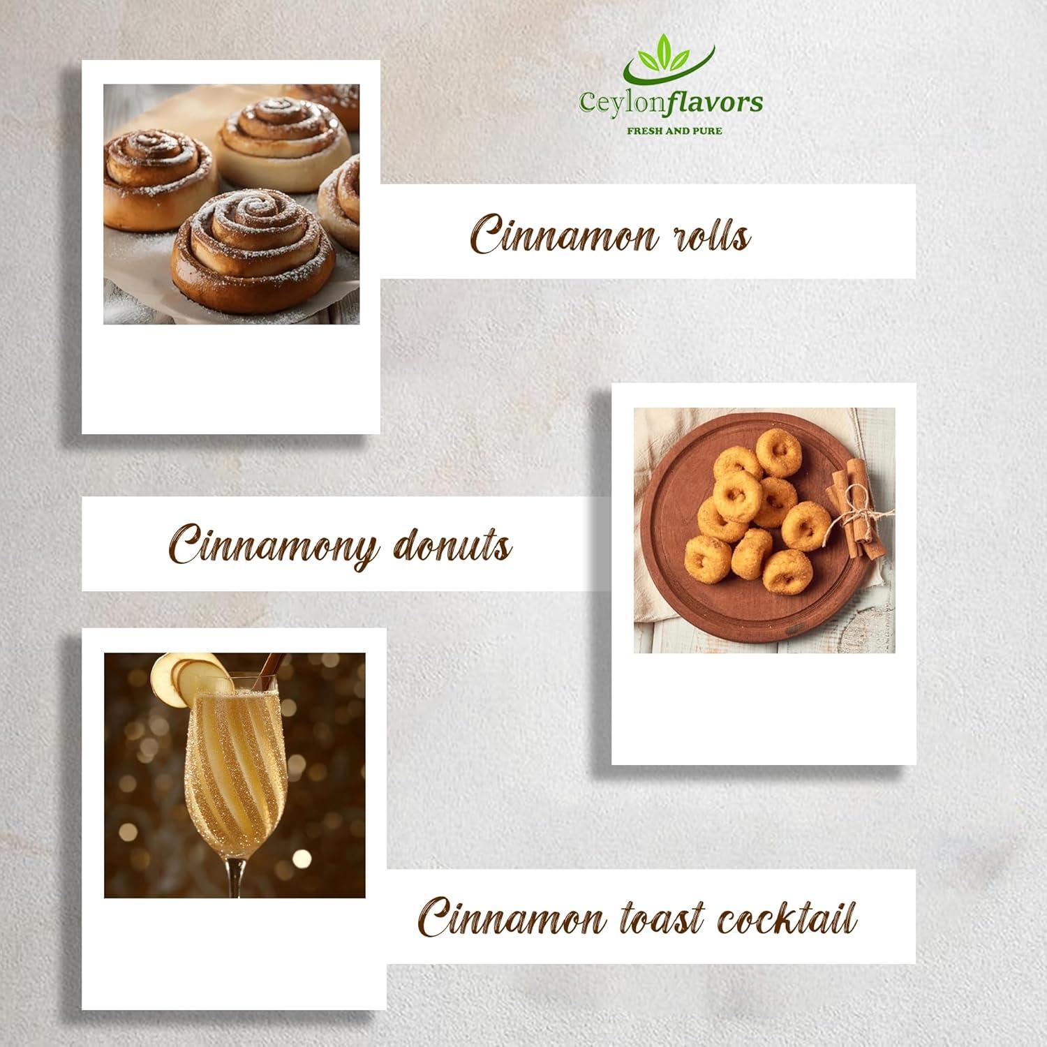 Palitos de Canela de Ceylán Orgánica 28 g - Ceylonflavors