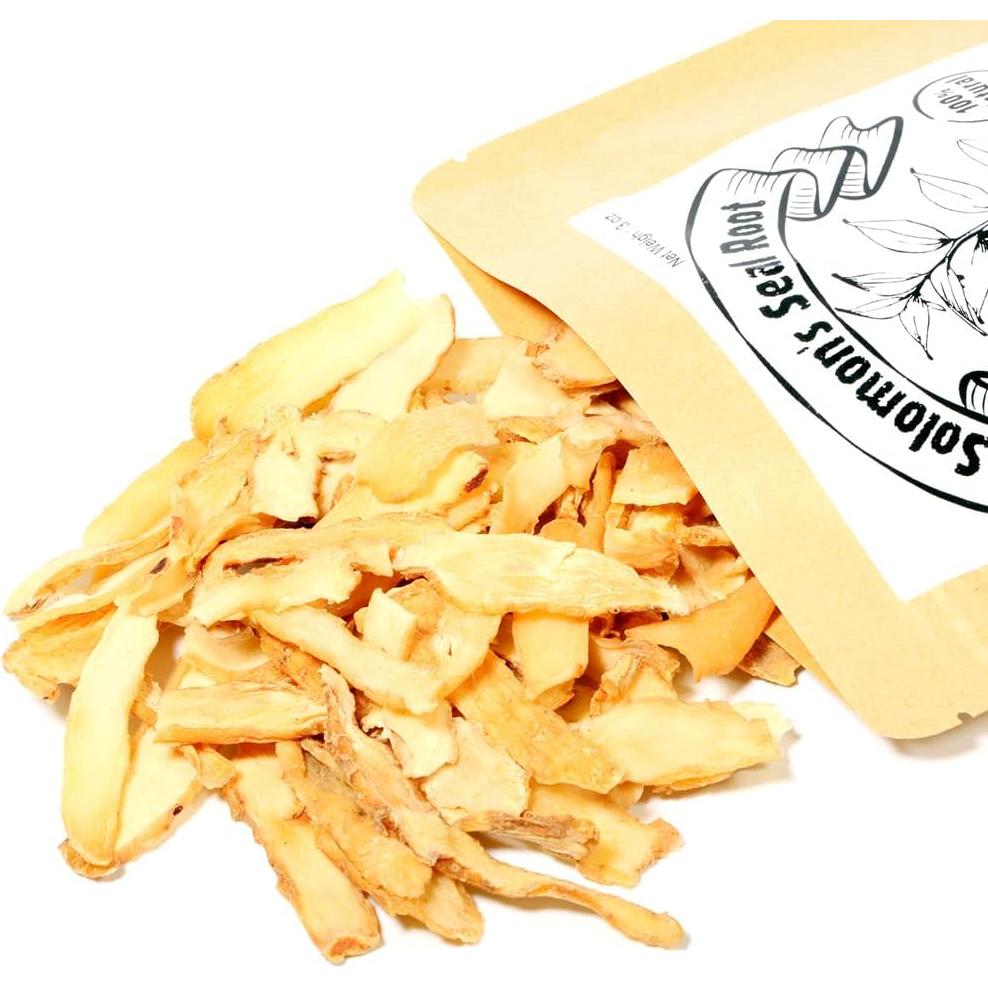 Raíz de Sello de Salomón Orgánica 100% - 85 g, Apoyo Inmunológico