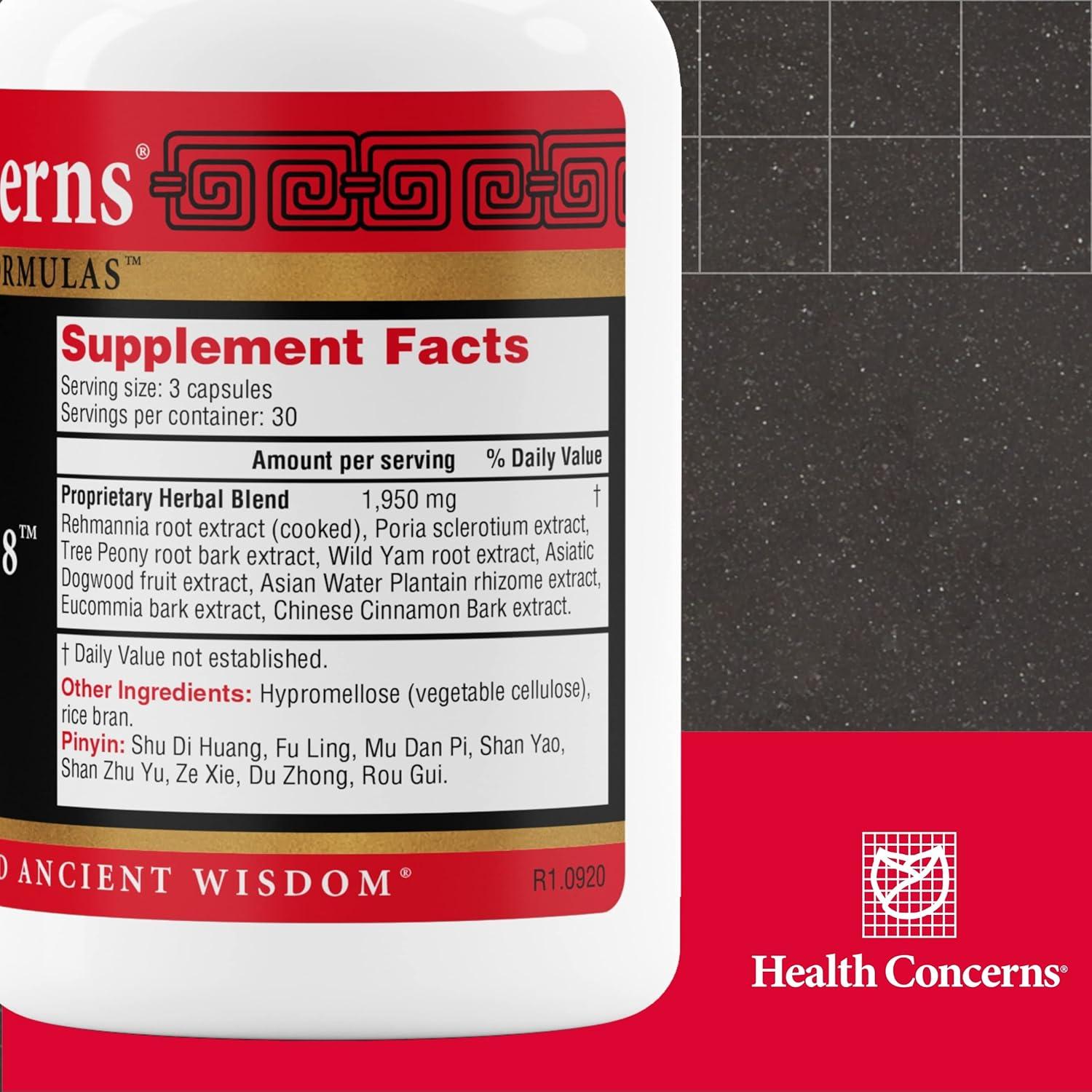 Suplemento Herbal para Riñones Health Concerns 90 Cápsulas