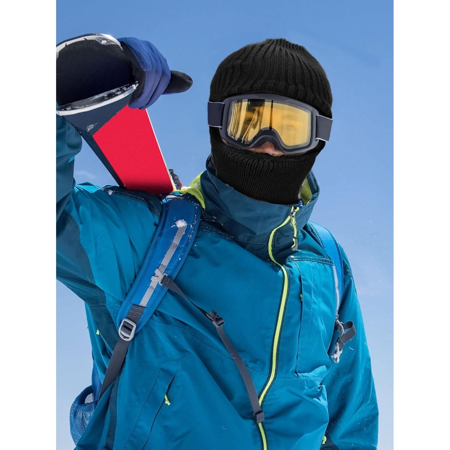 Balaclava Térmica Bencailor 4 Piezas Forro Polar Unisex