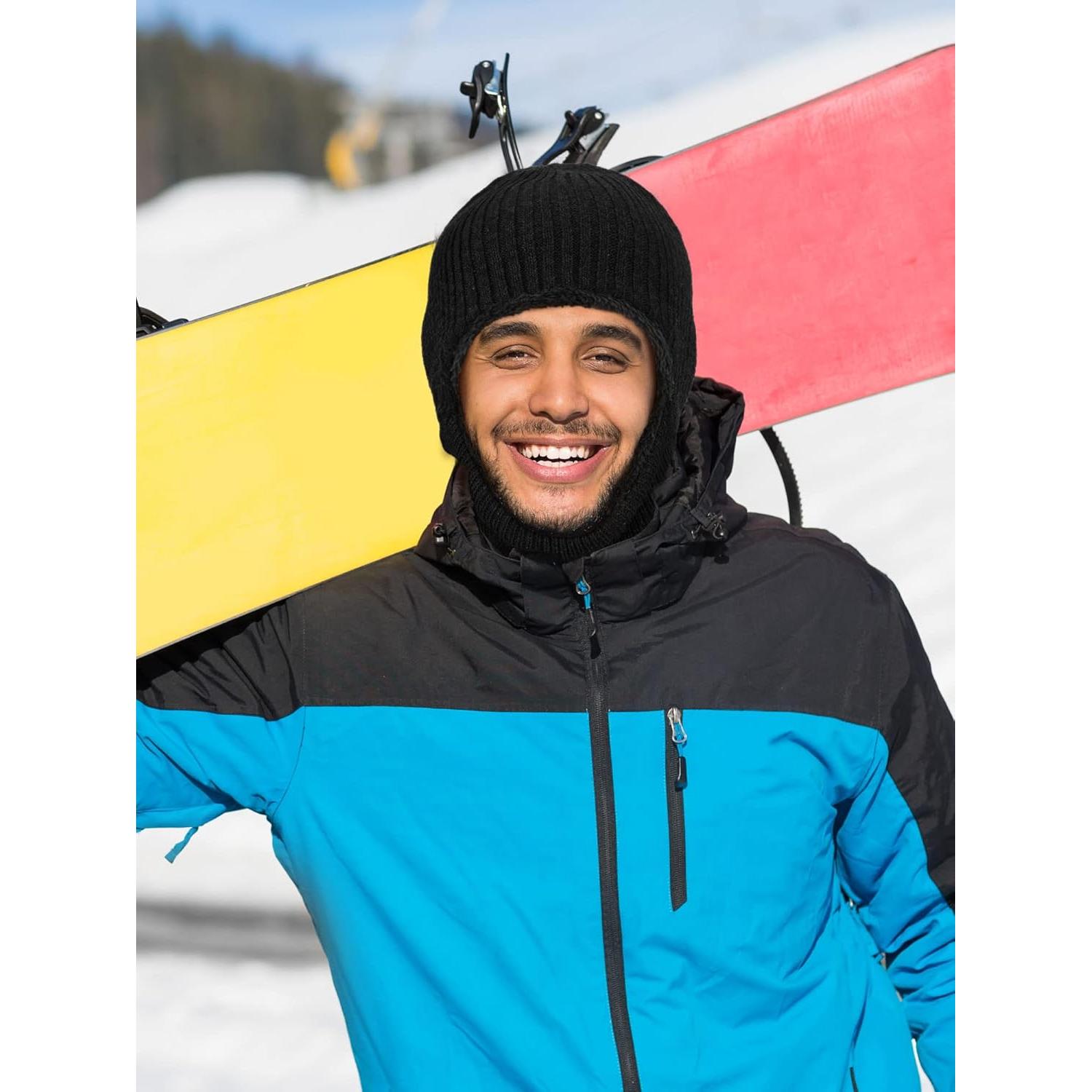 Balaclava Térmica Bencailor 4 Piezas Forro Polar Unisex