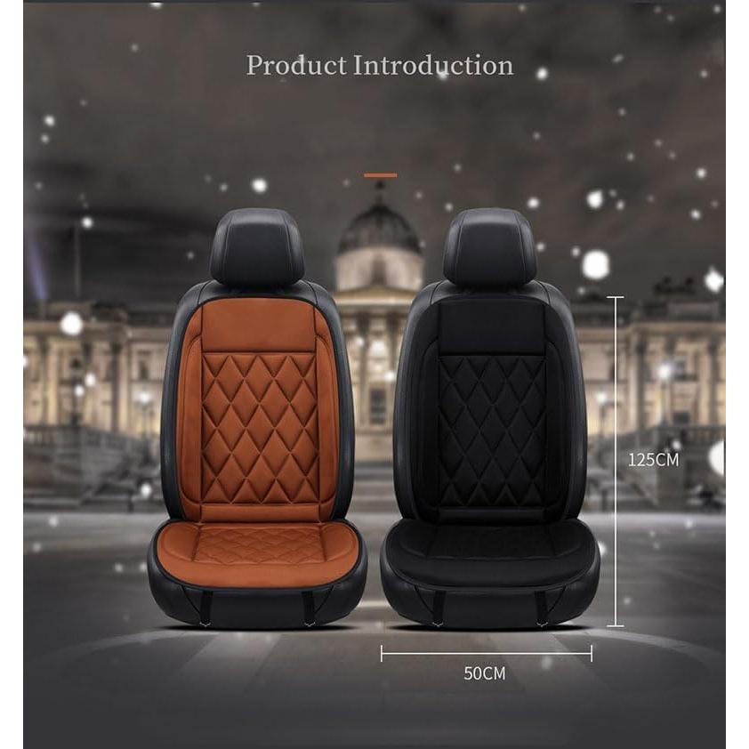 Funda de Asiento de Coche Buybai Universal Negra 127x52cm