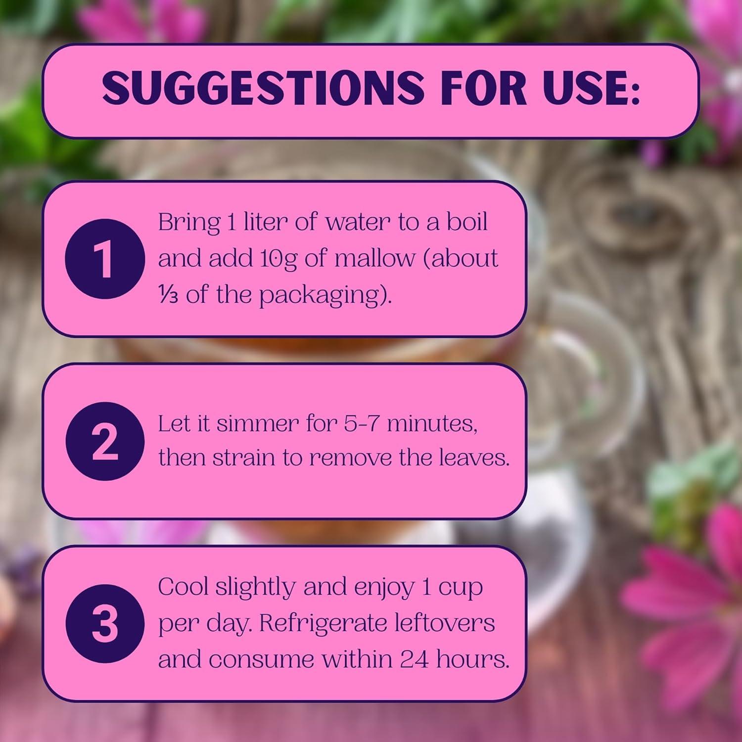 Té de Malva Seco FitoPeru 30g - Hojas de Malva Premium