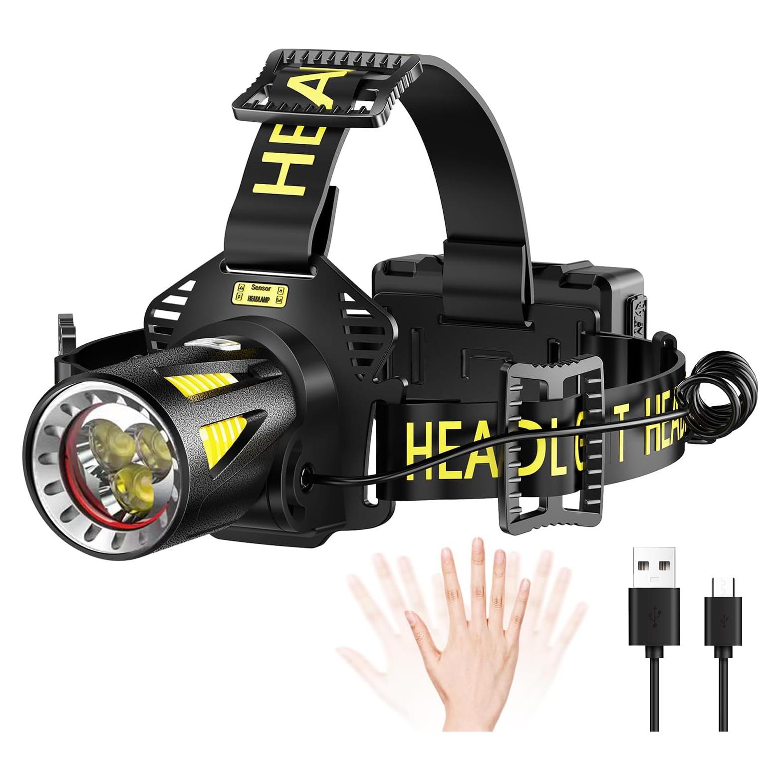 Lámpara Frontal Recargable MAXME100 Explorer H6 LED 177g