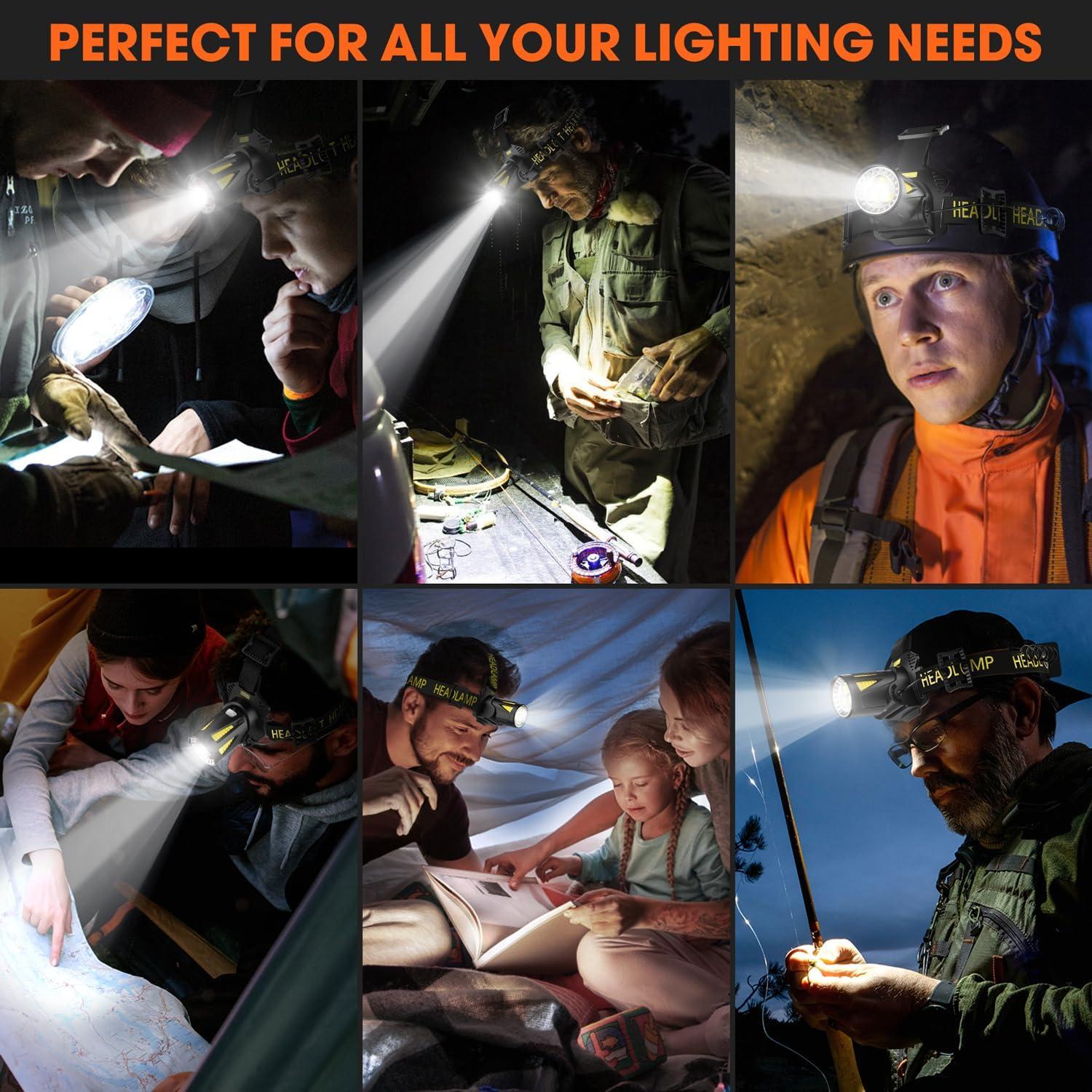 Lámpara Frontal Recargable MAXME100 Explorer H6 LED 177g