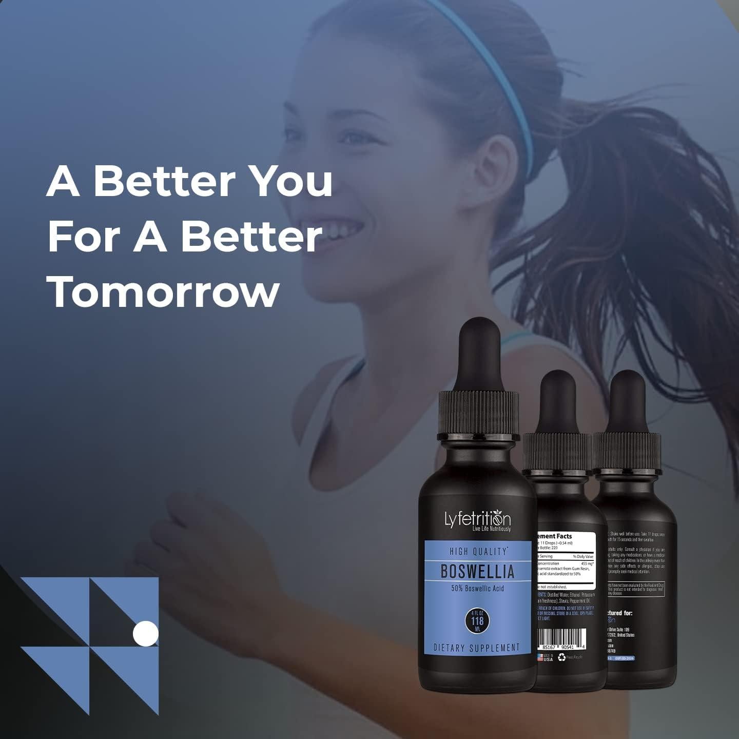 Suplemento Líquido Boswellia 455 mg Lyfetrition 118 ml