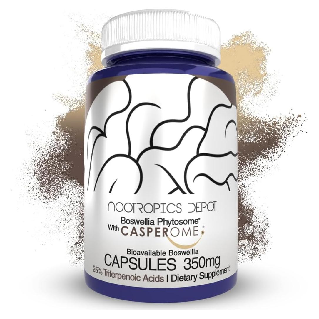 Cápsulas de Boswellia Nootropics Depot 350mg 30 Contenido