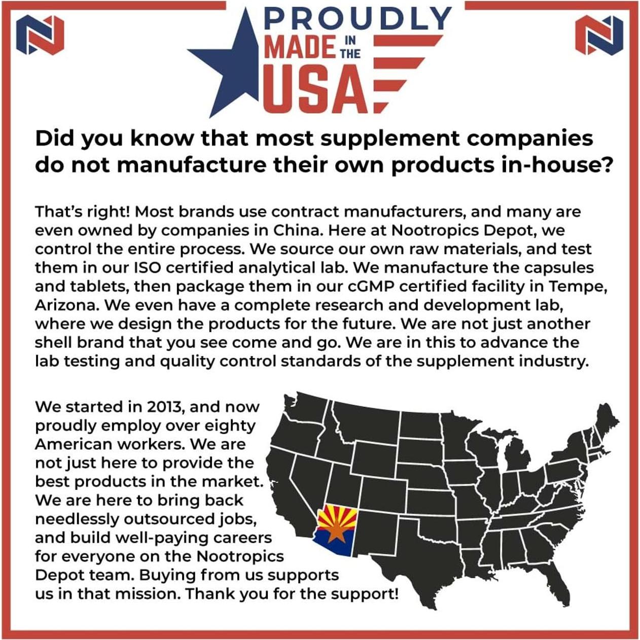 Cápsulas de Boswellia Nootropics Depot 350mg 30 Contenido