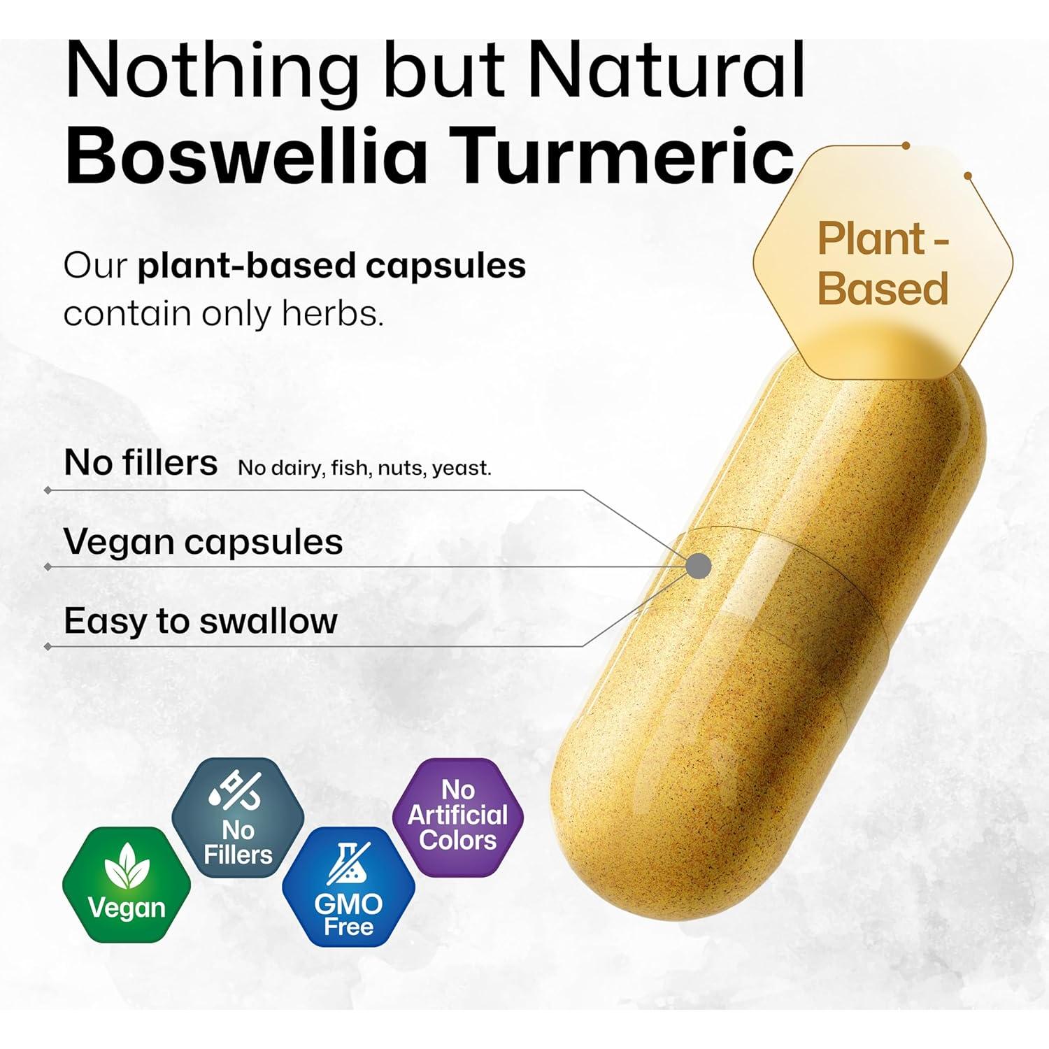Cápsulas de Cúrcuma y Boswellia Bio Krauter 2000 mg - 100 Unidades