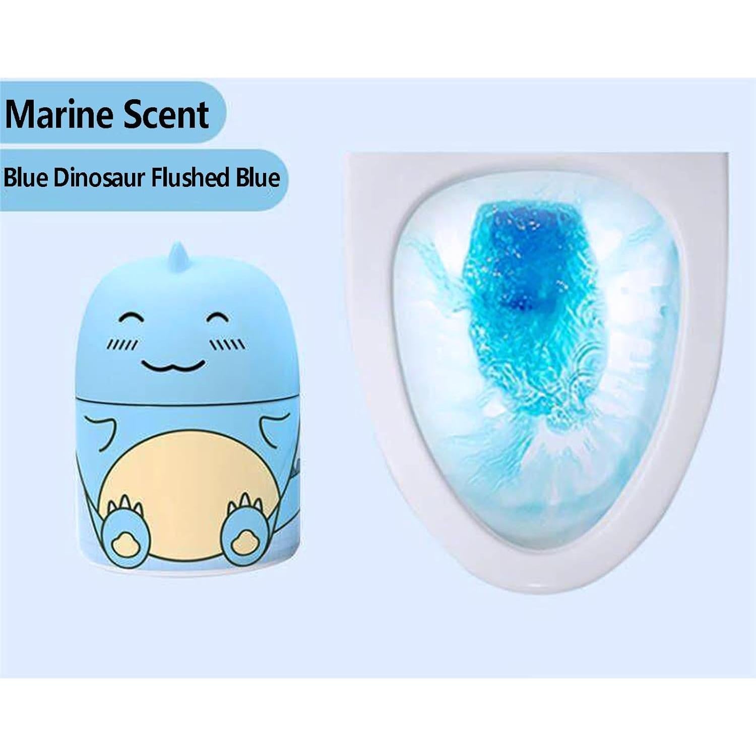 Limpiador de Inodoro Dinosaurio Krazy Clean Pro 335g Aroma Marino