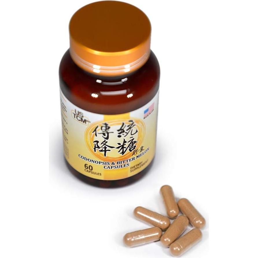 Cápsulas de Melón Amargo Codonopsis 500mg 60 Unidades