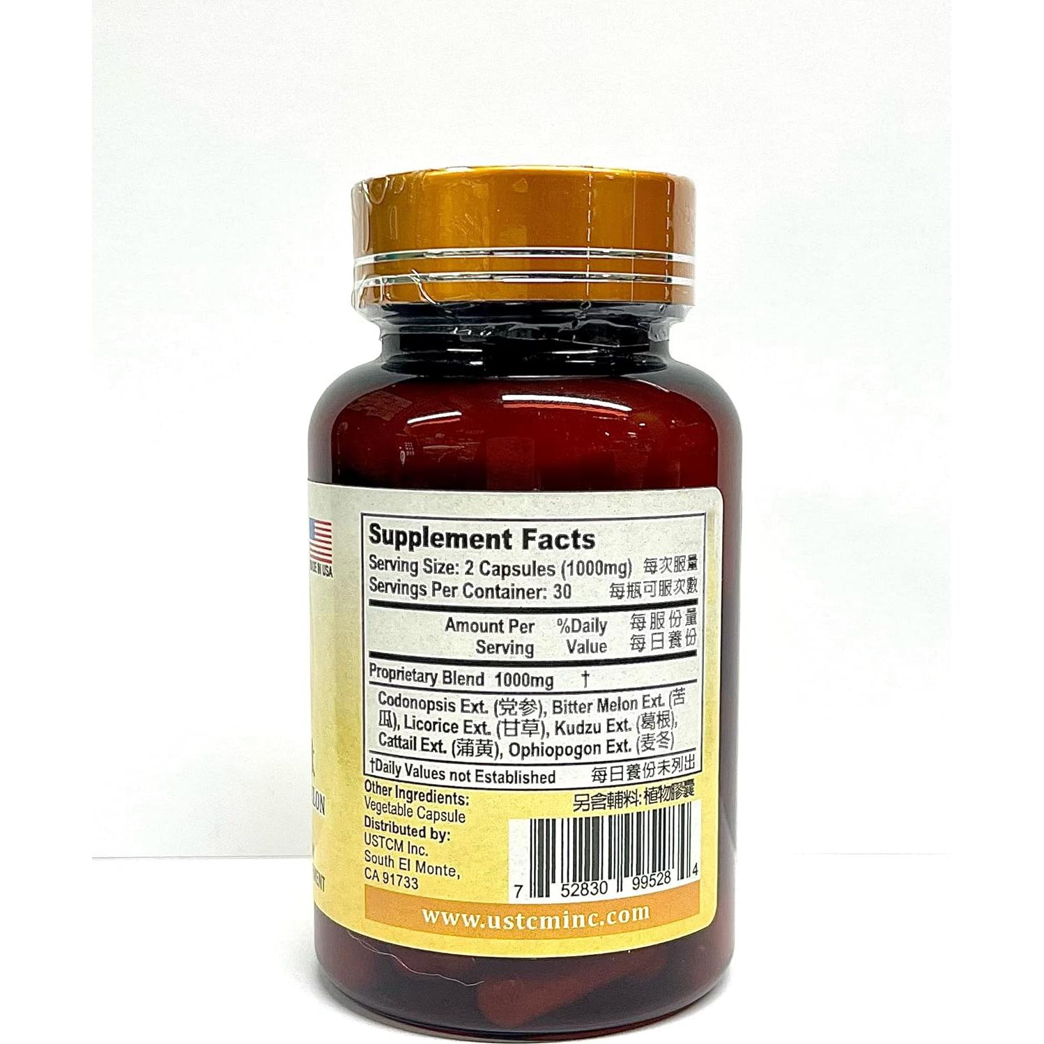 Cápsulas de Melón Amargo Codonopsis 500mg 60 Unidades