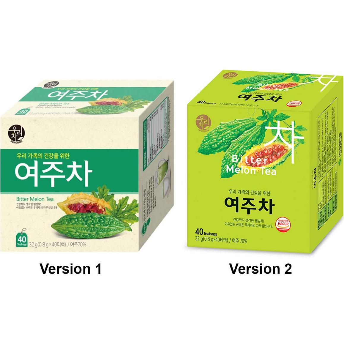Té Herbal de Melón Amargo SONGWON - 40 Bolsitas de 0.8g