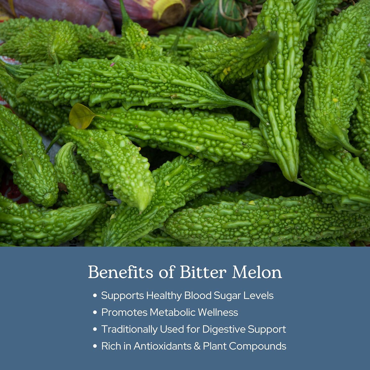 Melón Amargo Crudo Liofilizado Eclectic Instituto 90 Cápsulas