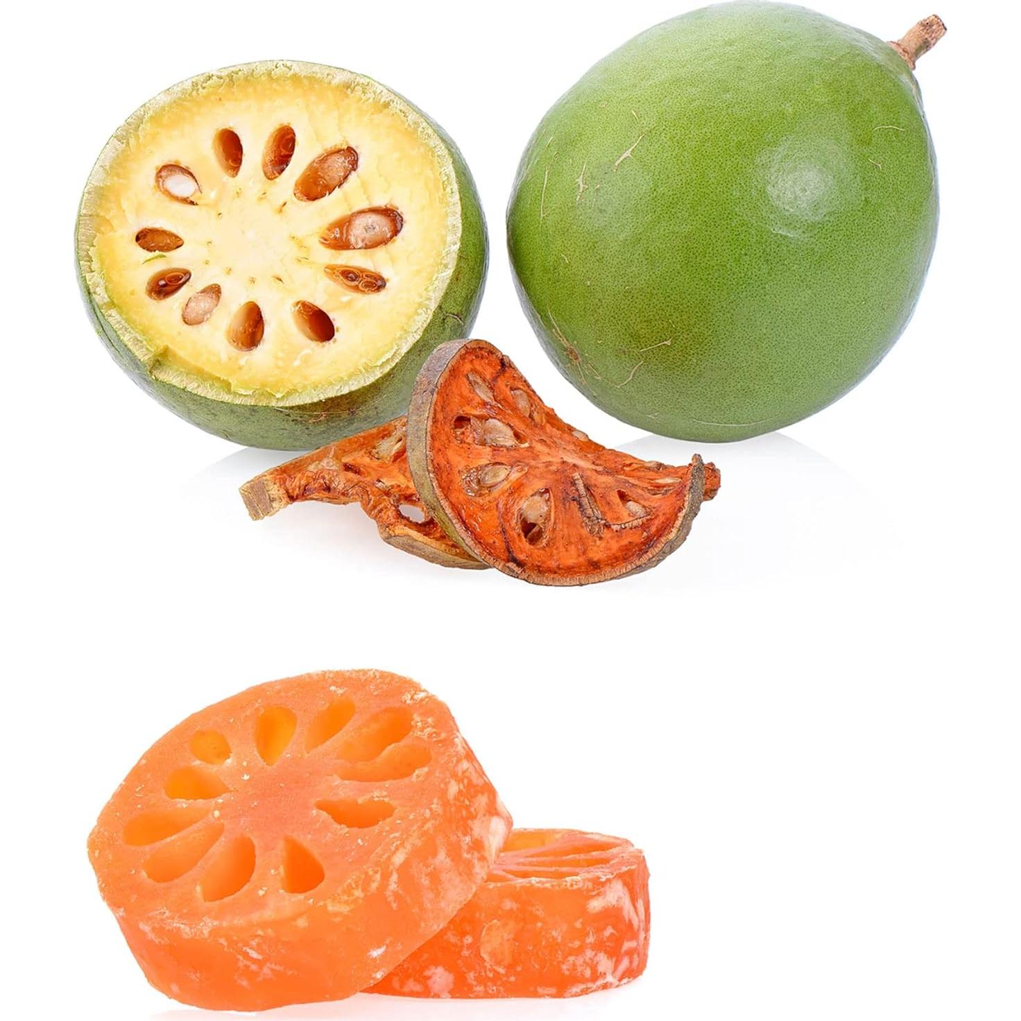 Polvo de Fruta Bael Orgánico Certificado Pure Indian Foods 227g