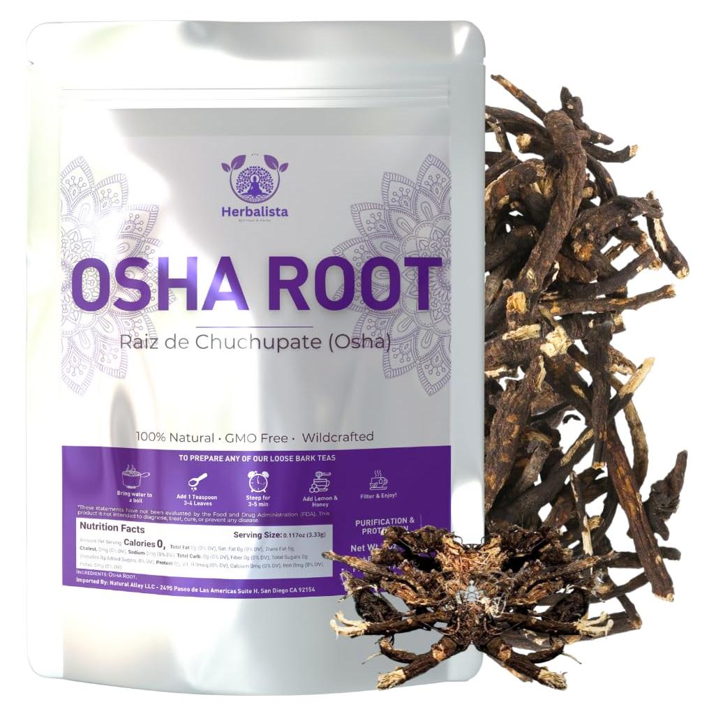 Raíz de Osha Silvestre 100g Herbalista - Limpieza y Meditación