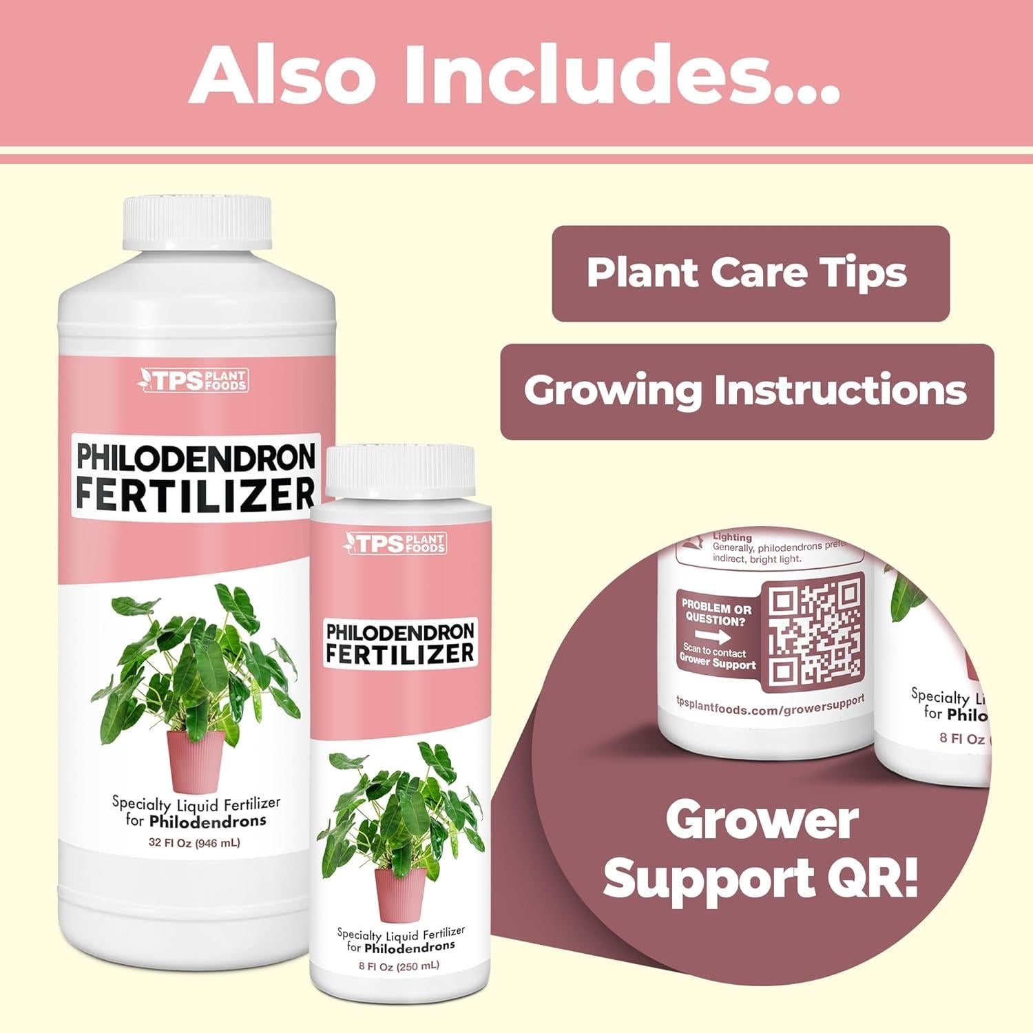 Fertilizante líquido TPS Nutrients 0.95L para Philodendrons