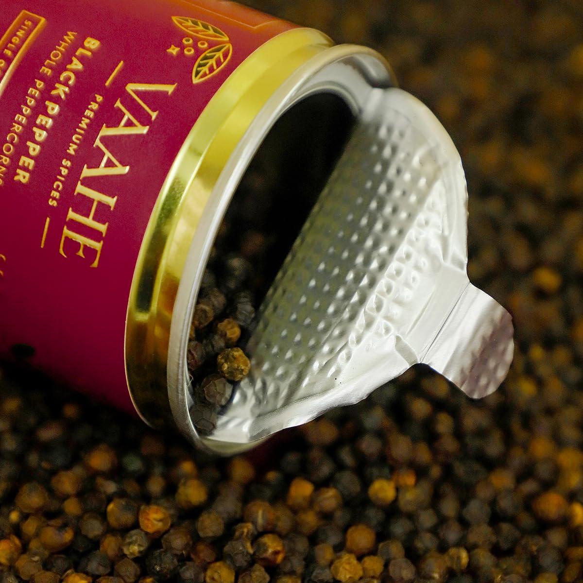 Pimienta Negra Entera VAAHE 70g - Origen Kerala, 100% Pura